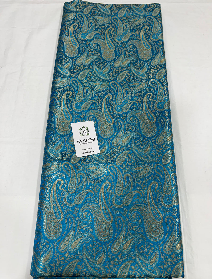 Pure Banarasi brocade fabric