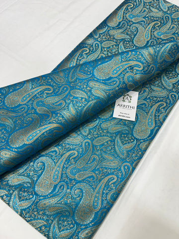 Pure Banarasi brocade fabric