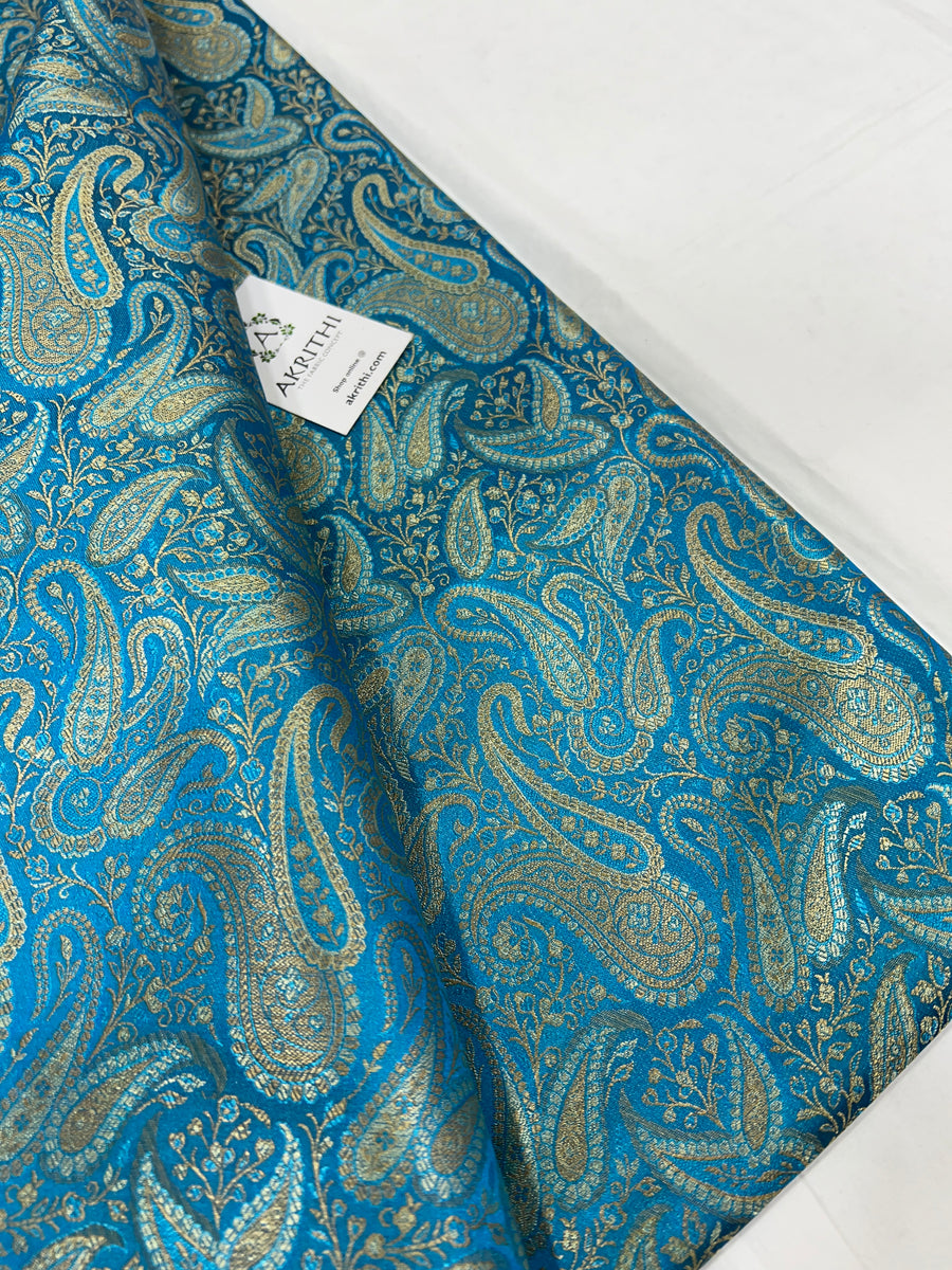 Pure Banarasi brocade fabric