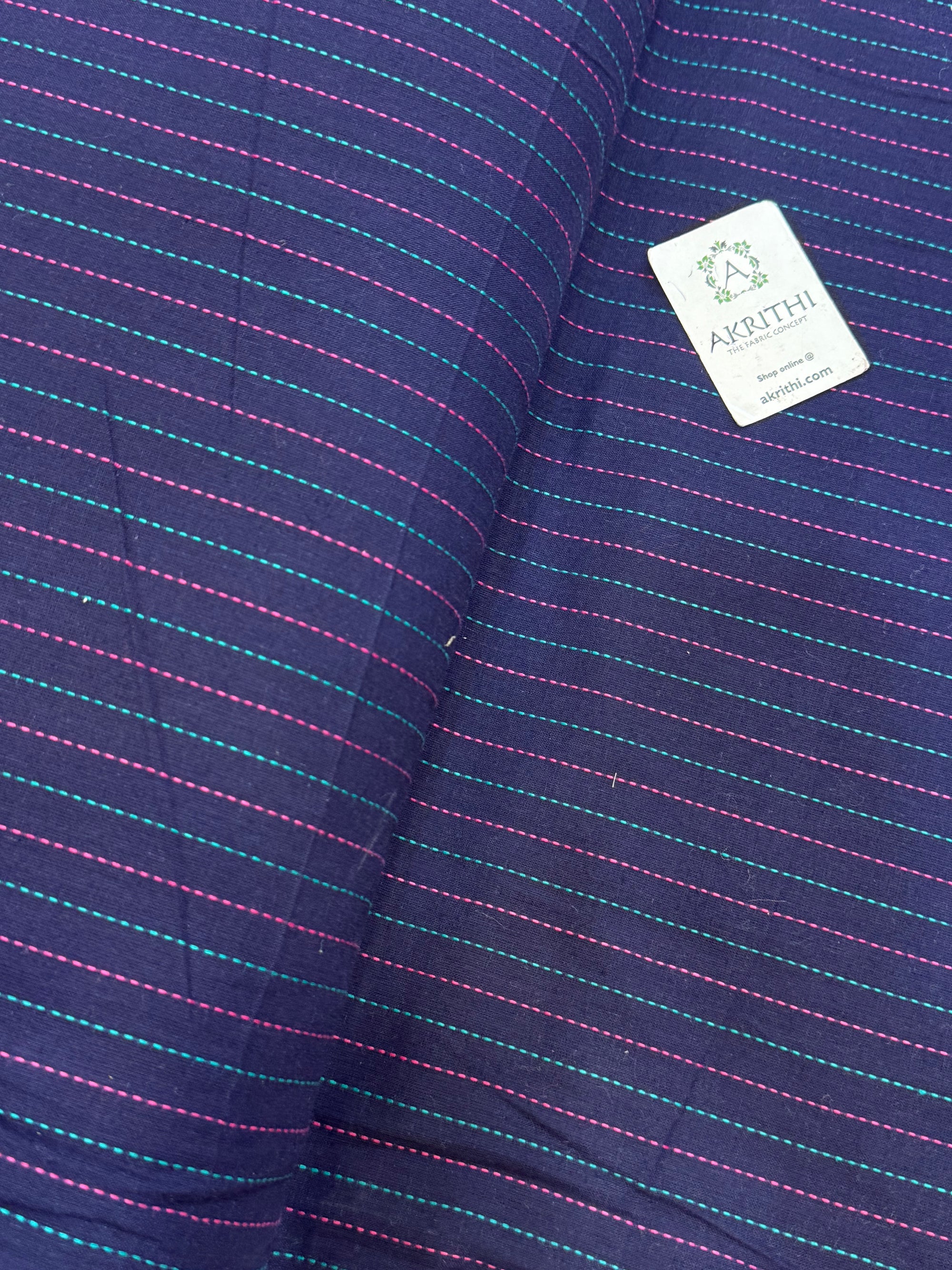 Prewashed pure cotton jacquard fabric