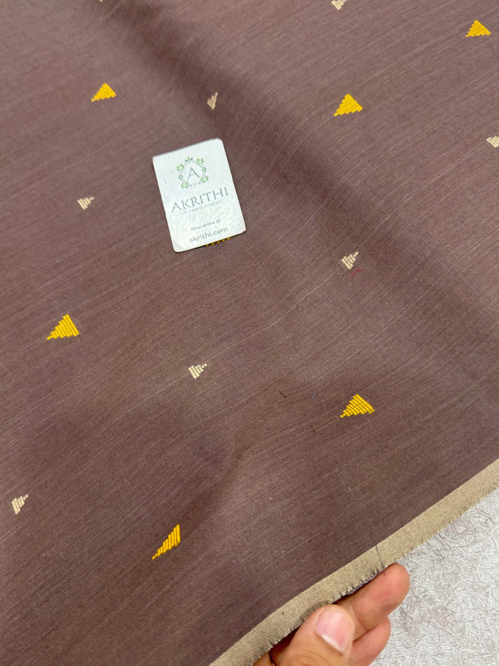 Prewashed pure cotton jacquard fabric