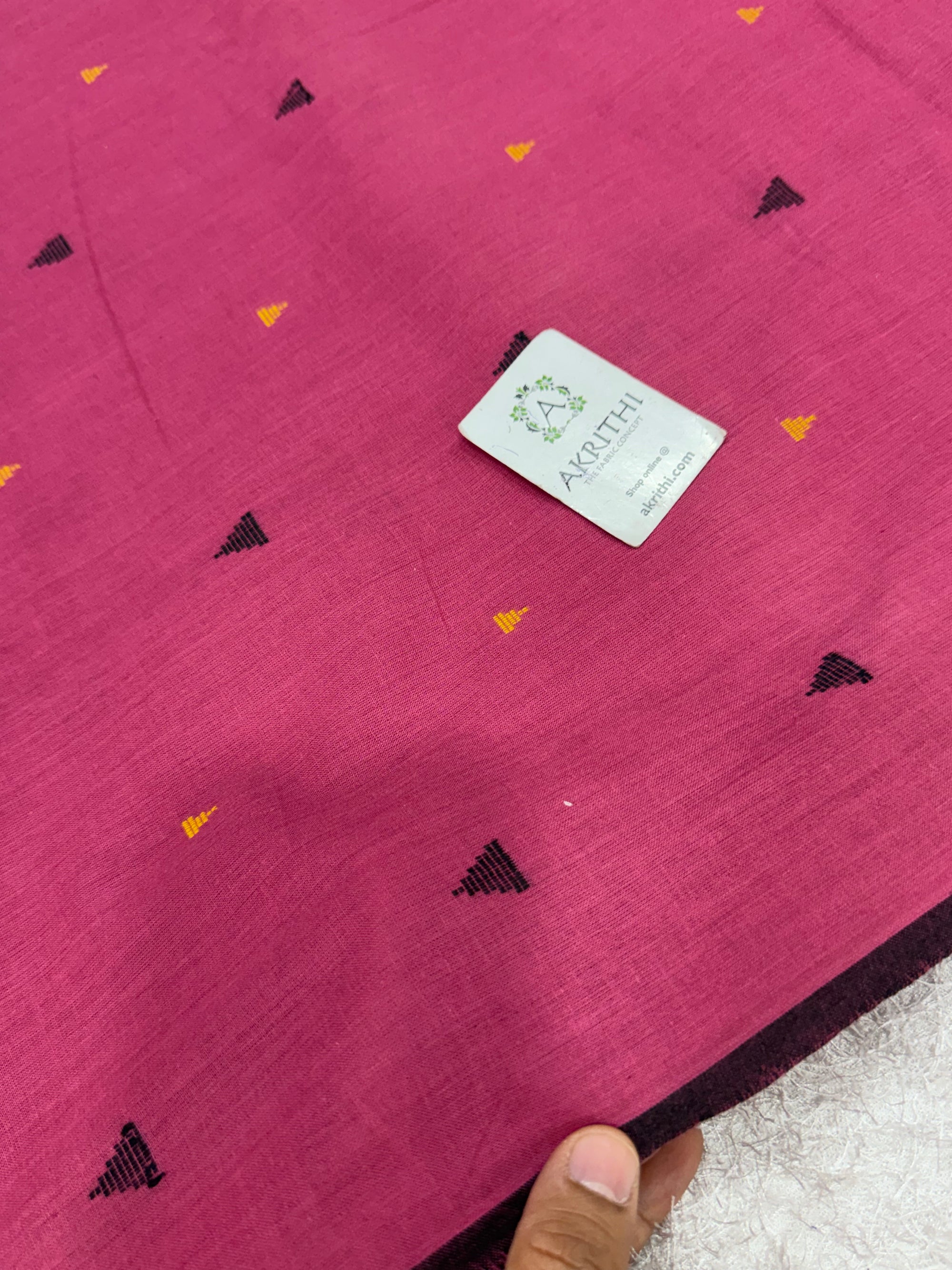 Prewashed pure cotton jacquard fabric