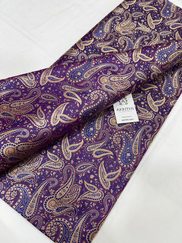 Pure Banarasi brocade fabric