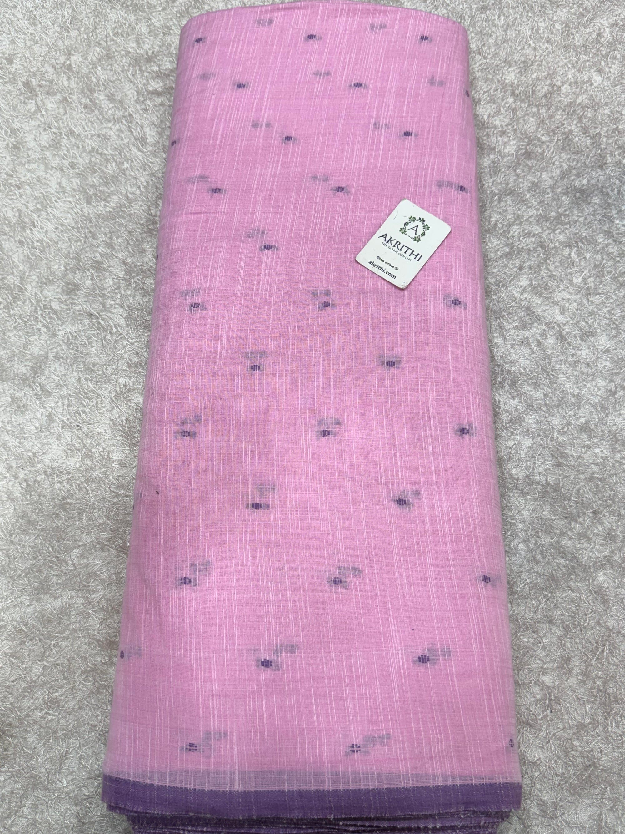 Prewashed pure cotton jacquard fabric