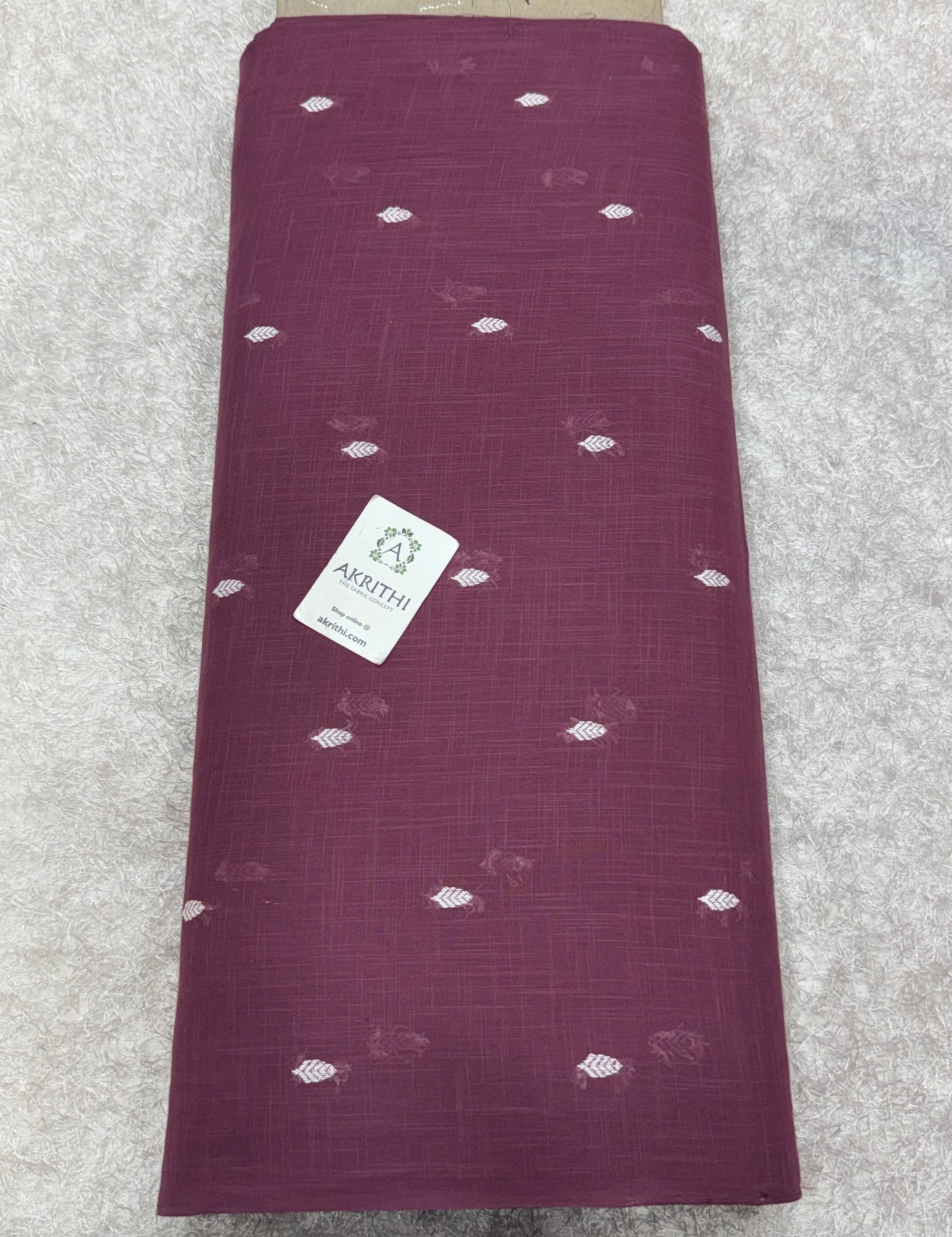 Prewashed pure cotton jacquard fabric