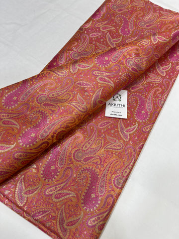 Pure Banarasi brocade fabric