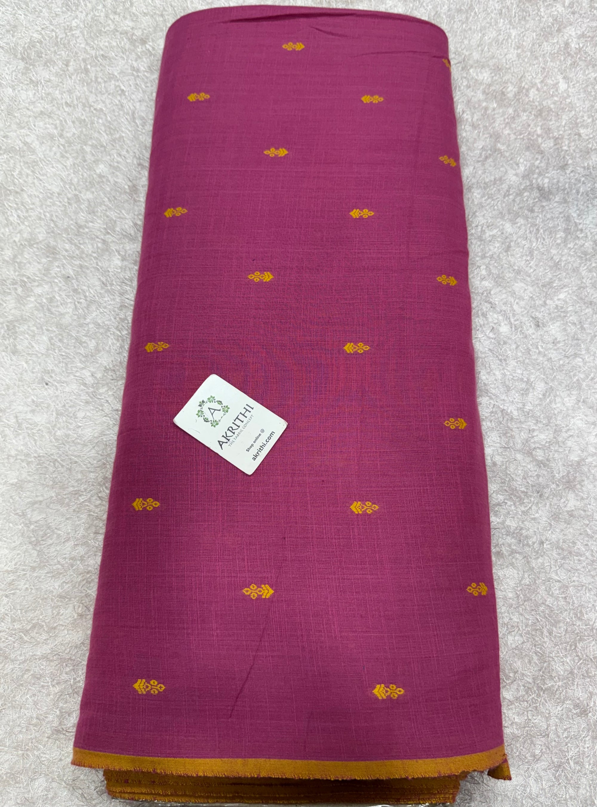 Prewashed pure cotton jacquard fabric