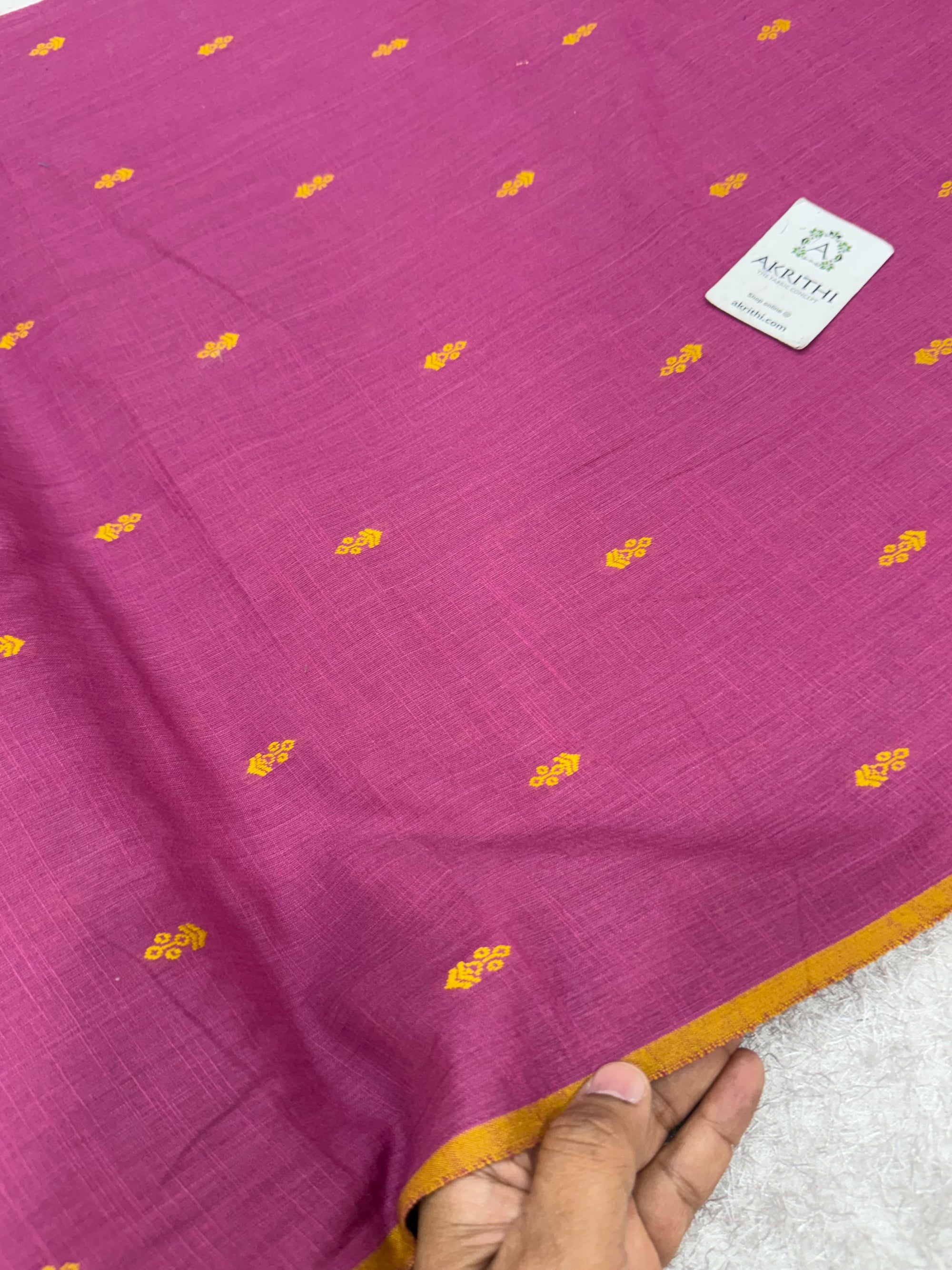 Prewashed pure cotton jacquard fabric