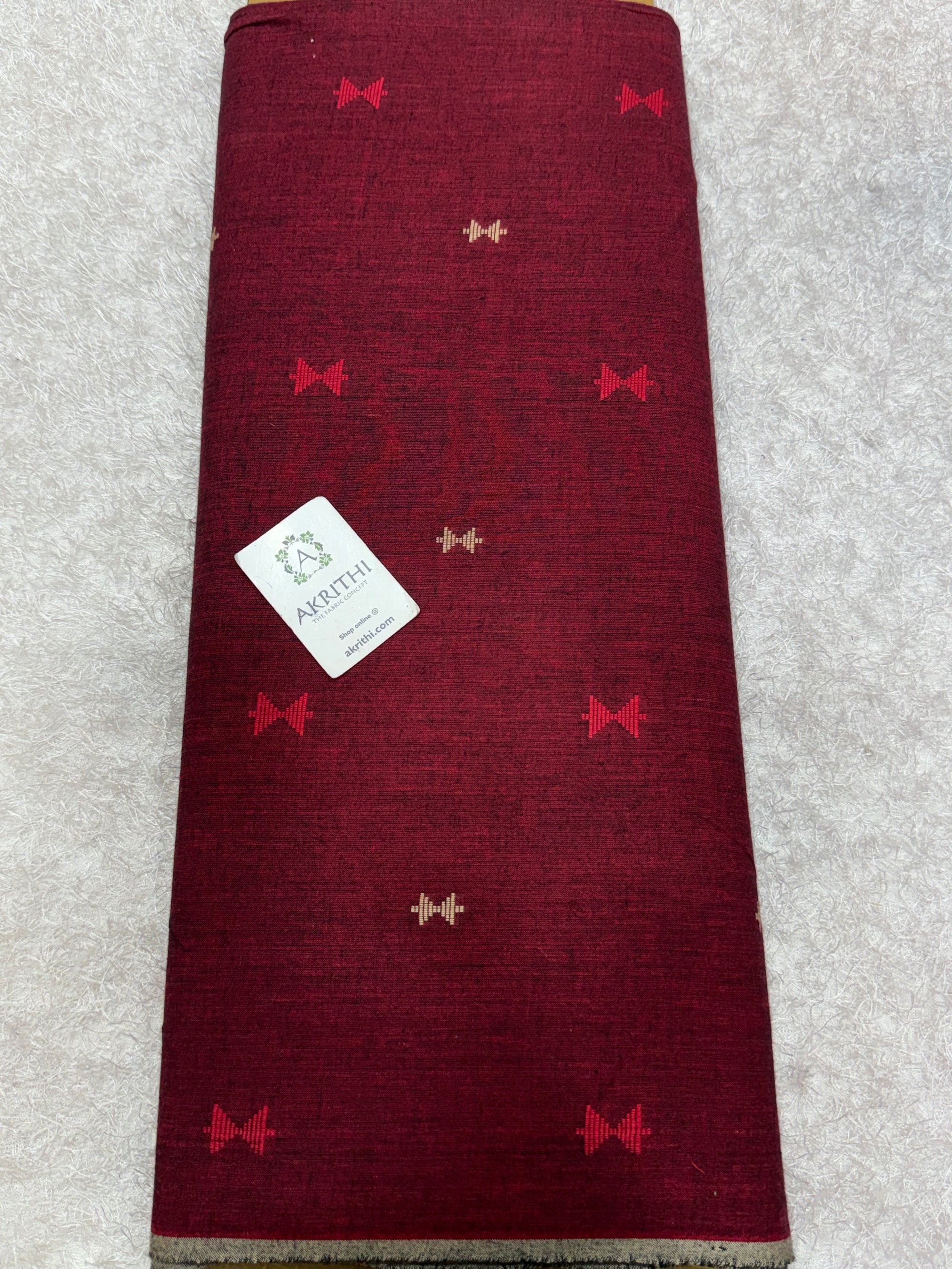 Prewashed pure cotton jacquard fabric