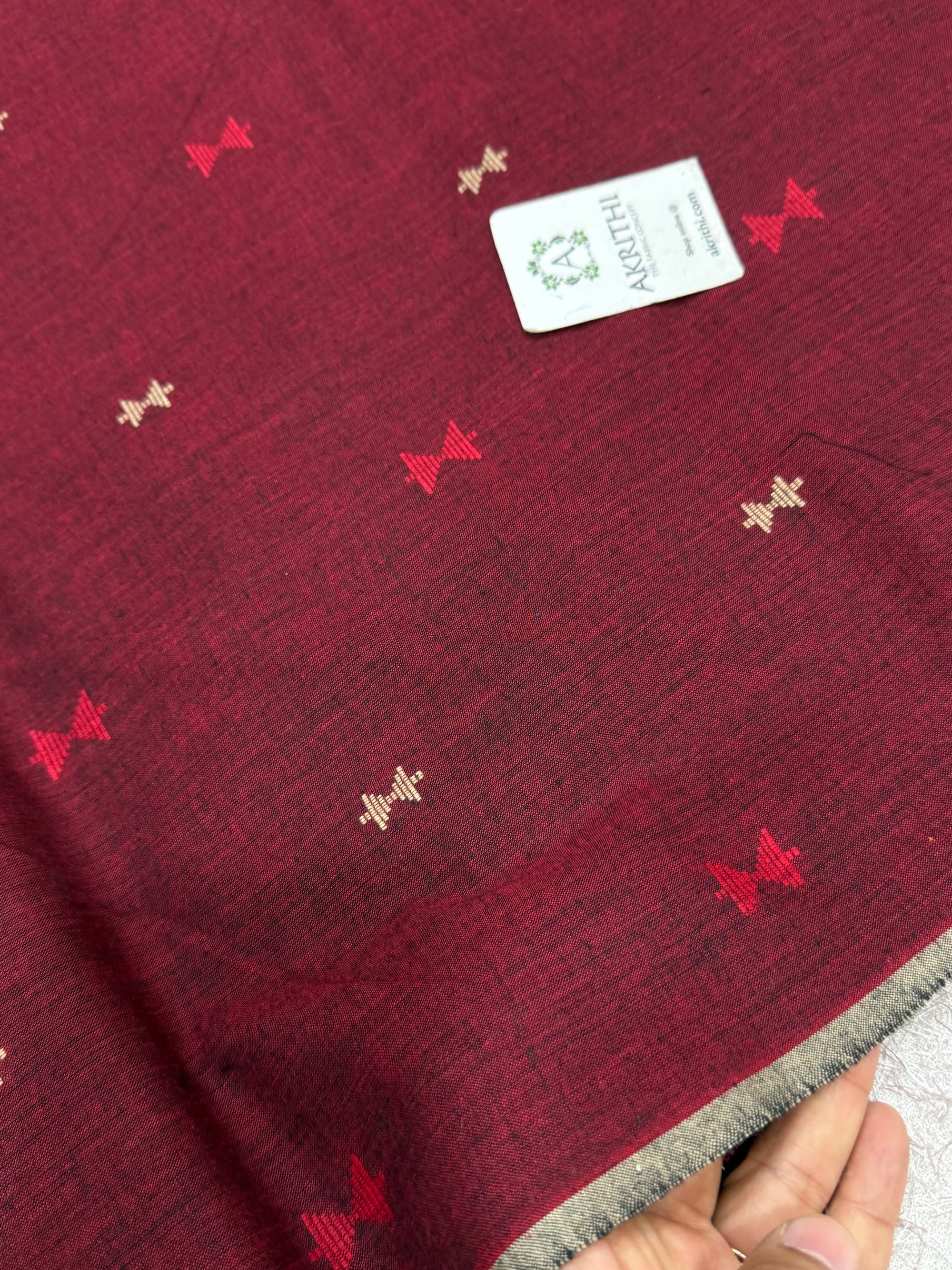Prewashed pure cotton jacquard fabric
