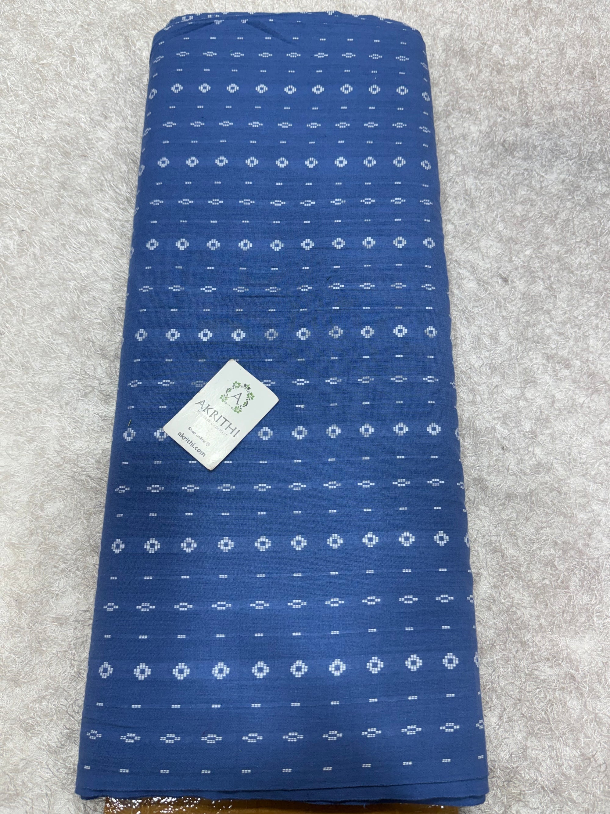 Prewashed pure cotton jacquard fabric