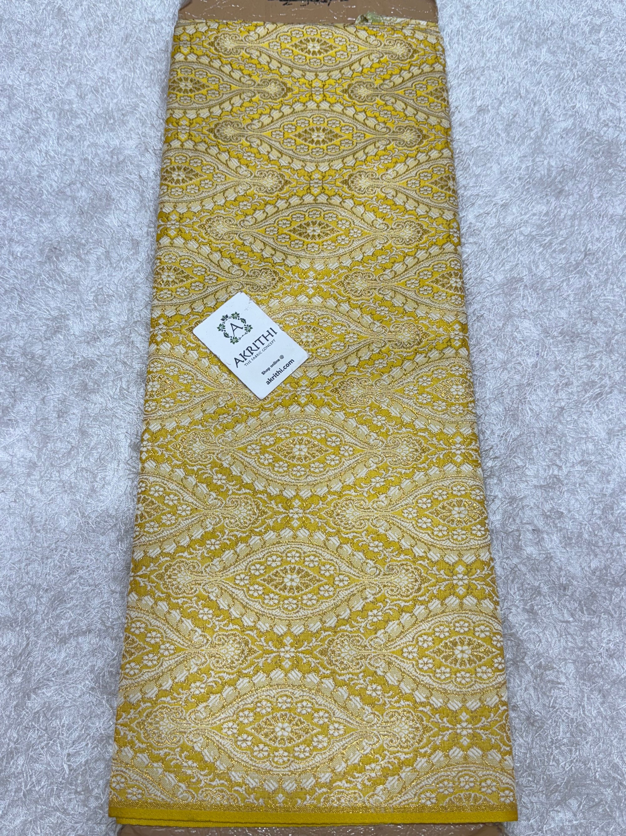 Pure Banarasi brocade fabric