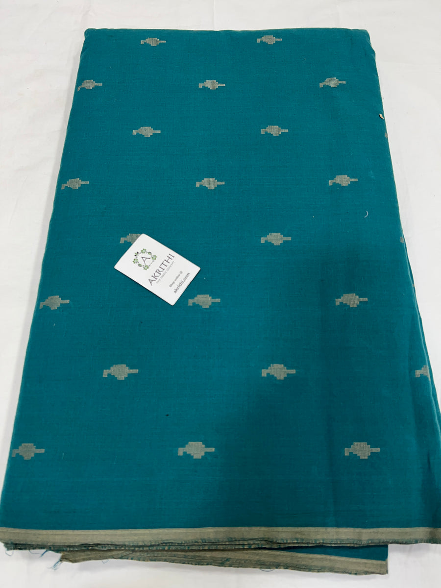 Handloom Woven pure cotton fabric