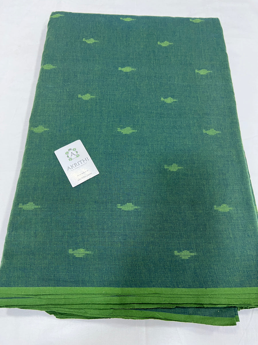 Handloom Woven pure cotton fabric