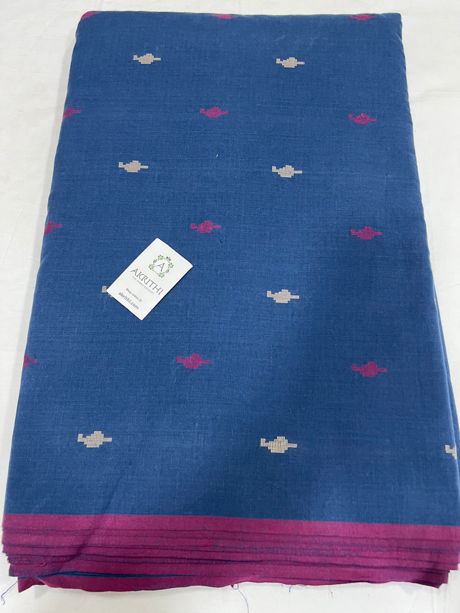 Handloom Woven pure cotton fabric