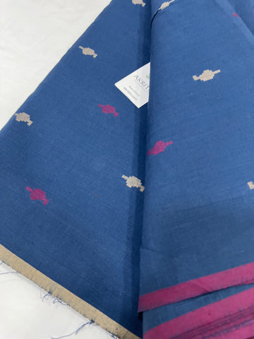 Handloom Woven pure cotton fabric