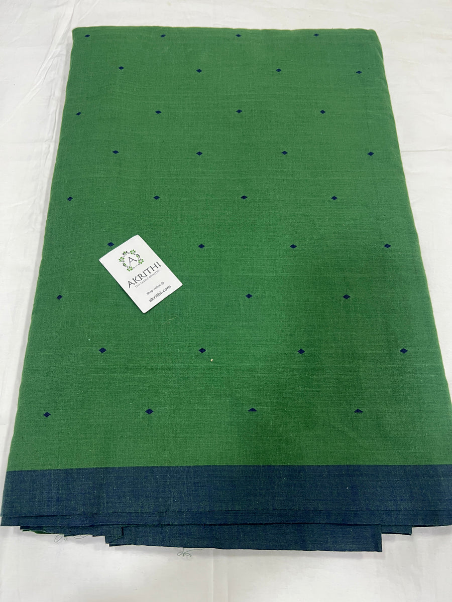 Handloom Woven pure cotton fabric