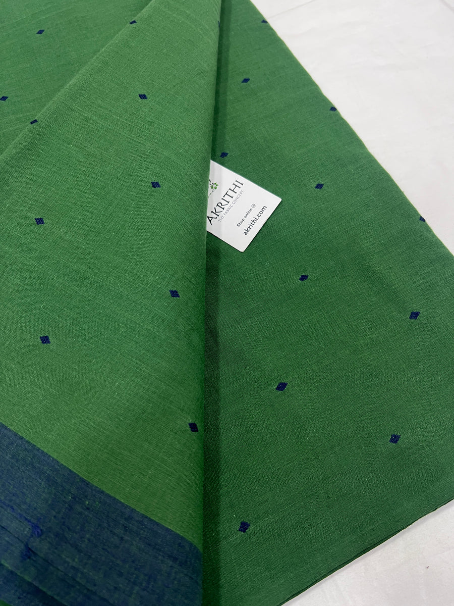 Handloom Woven pure cotton fabric