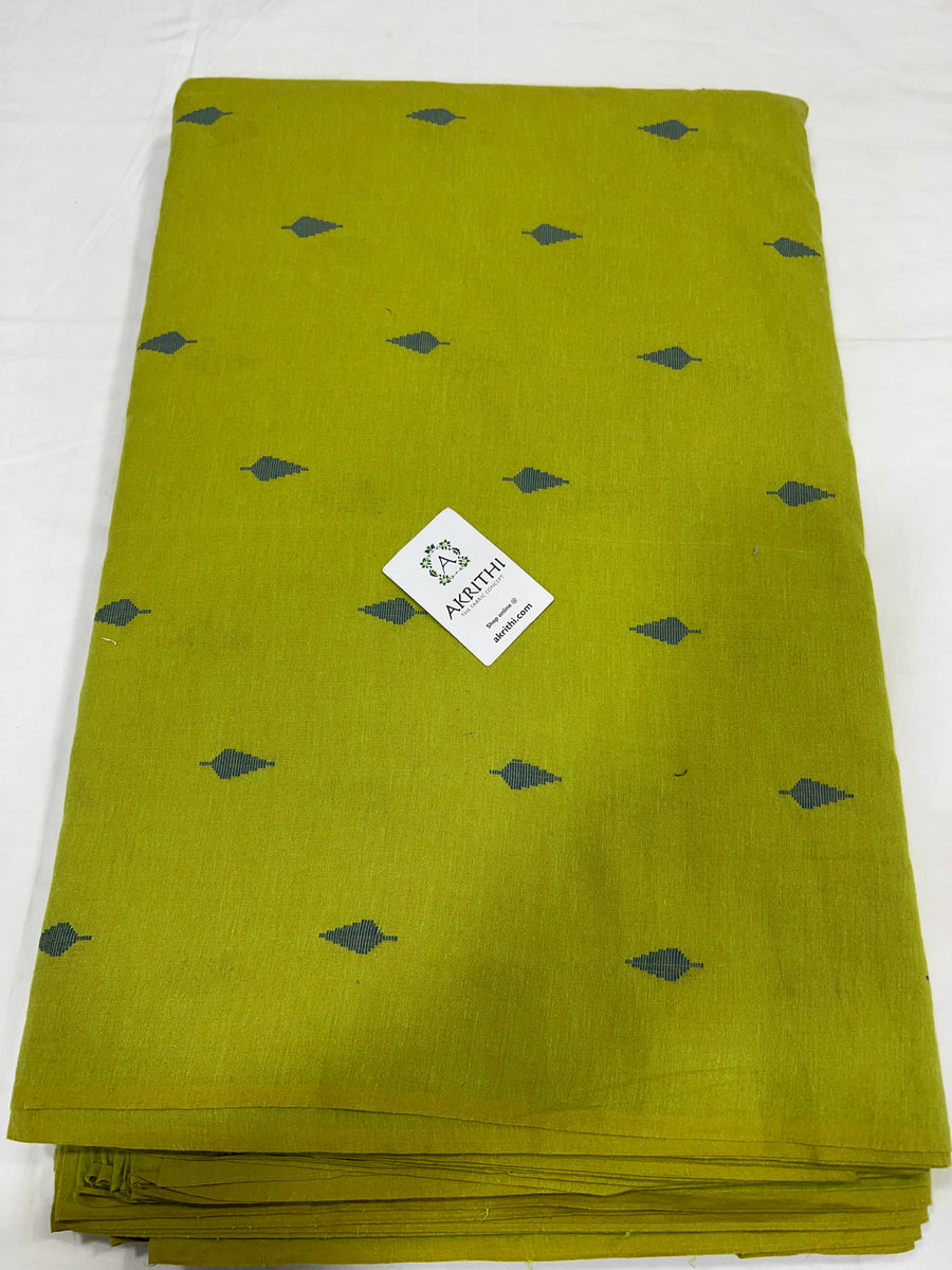 Handloom Woven pure cotton fabric