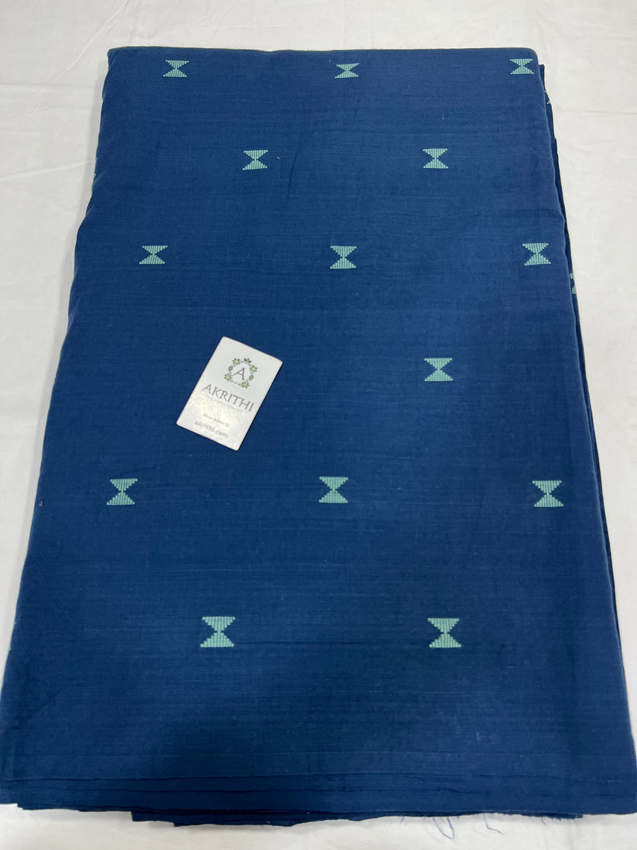 Handloom Woven pure cotton fabric