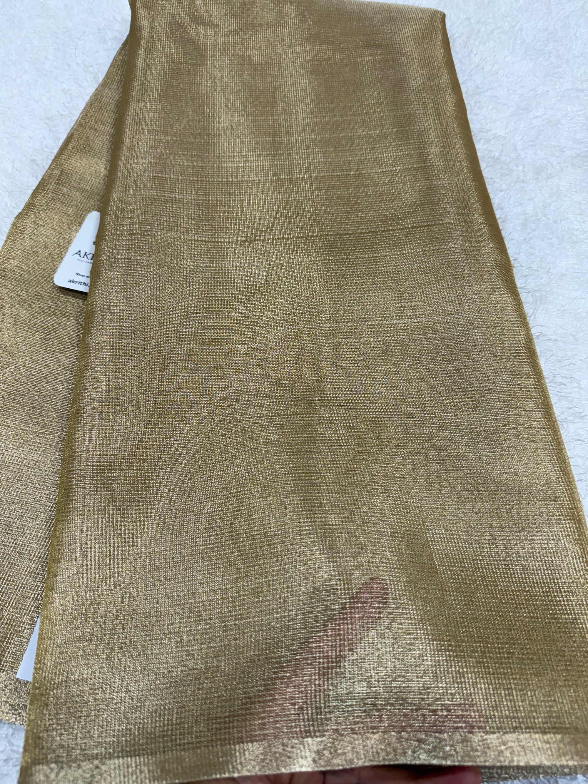 Banarasi tissue net fabric