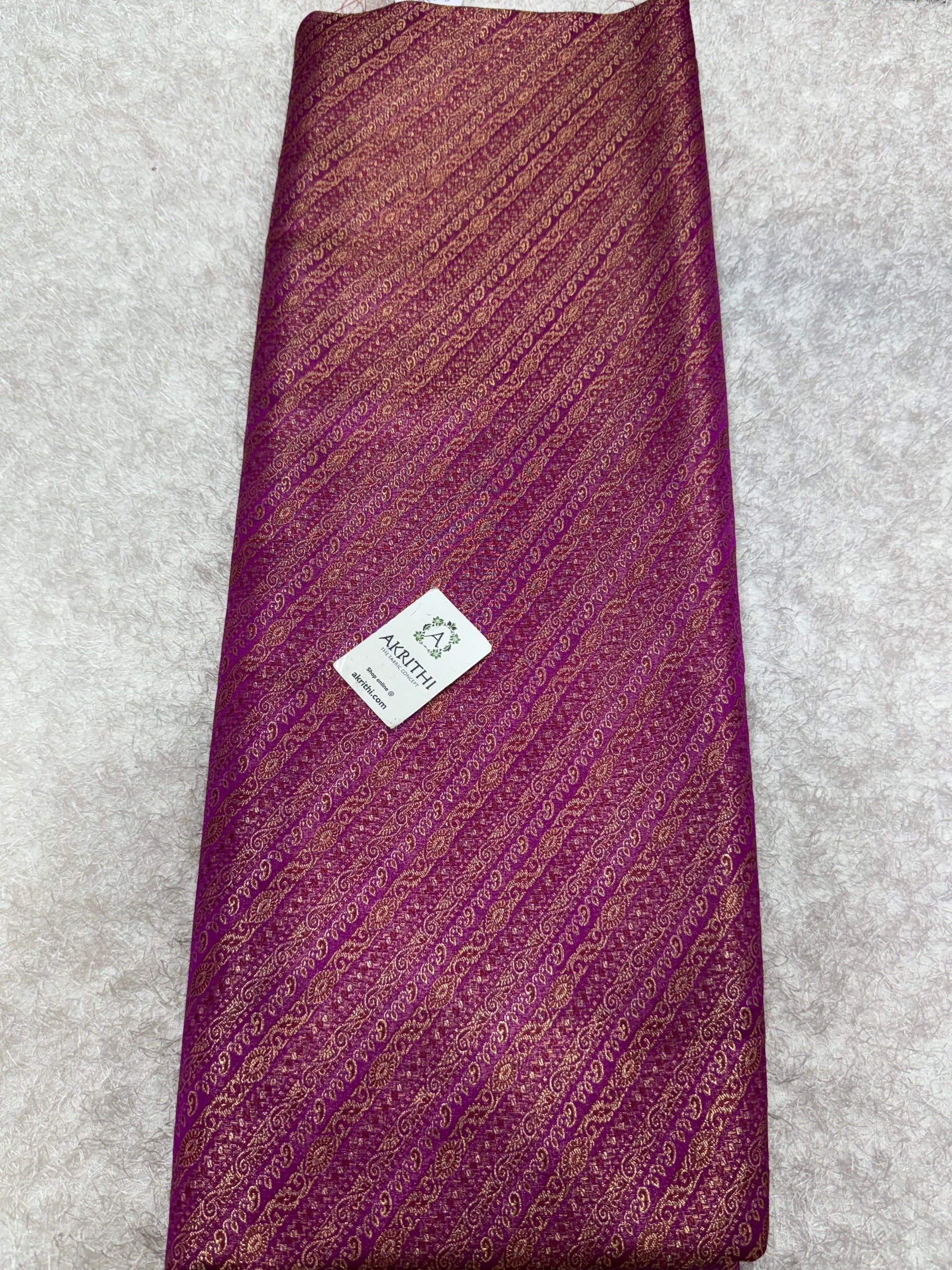 Pure Banarasi brocade fabric