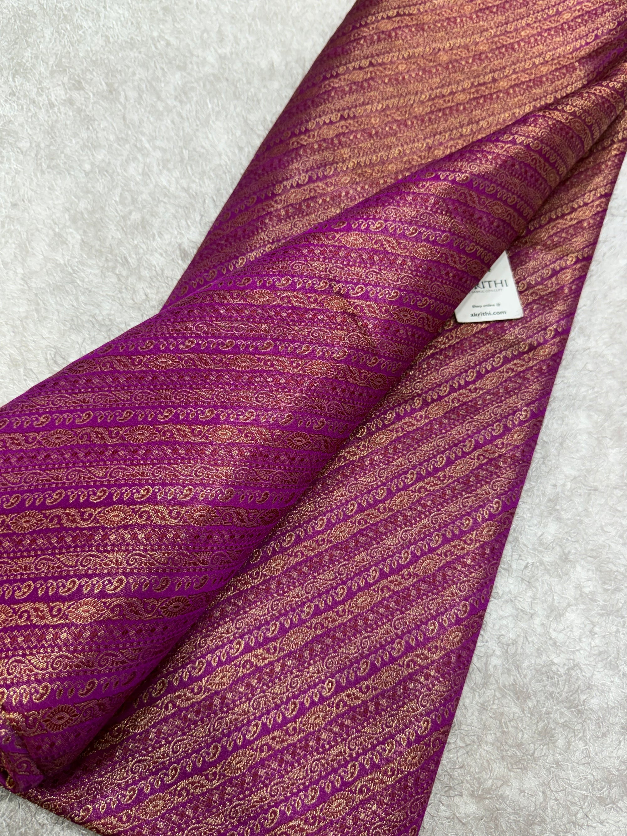 Pure Banarasi brocade fabric