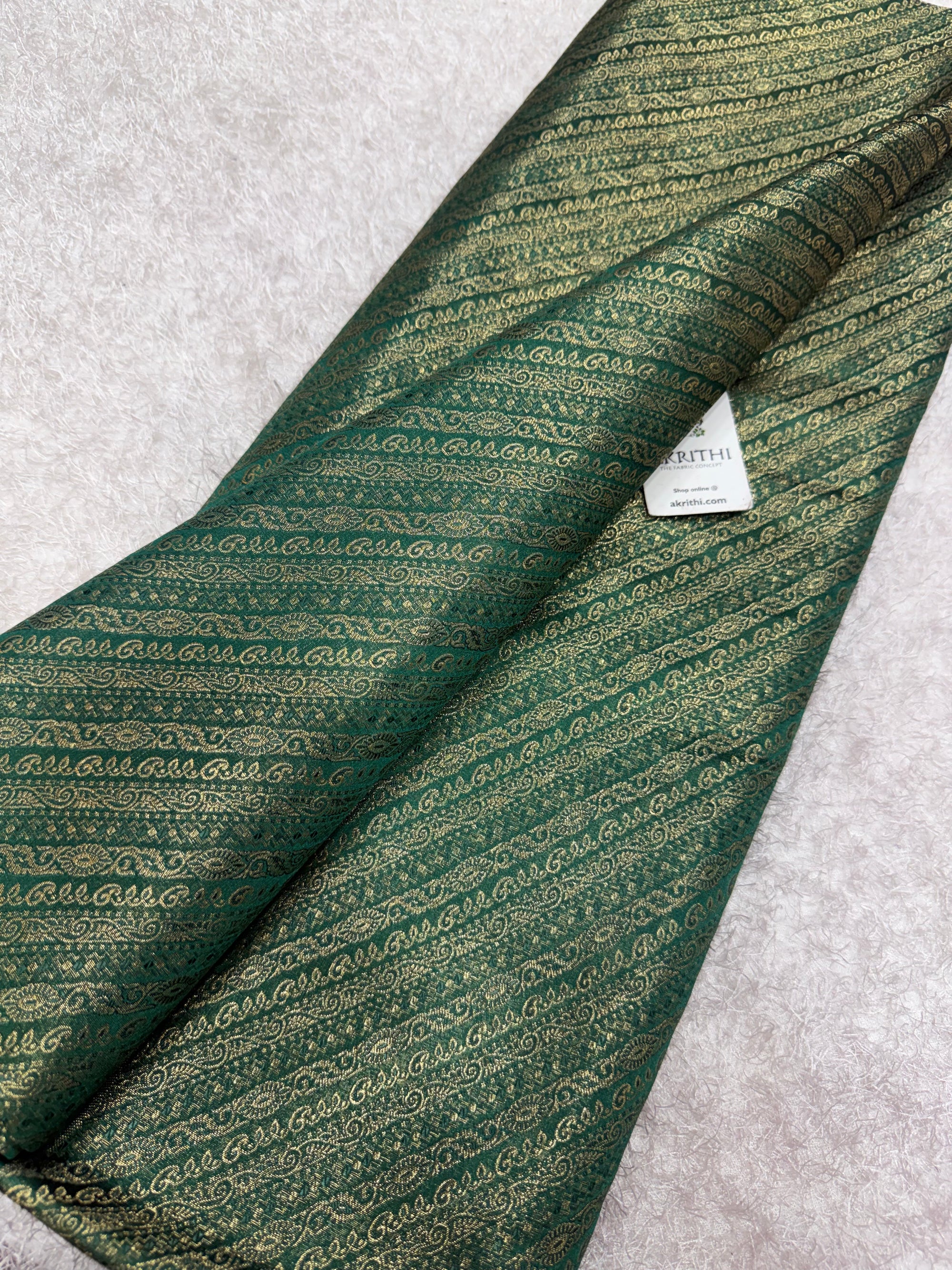 Pure Banarasi brocade fabric