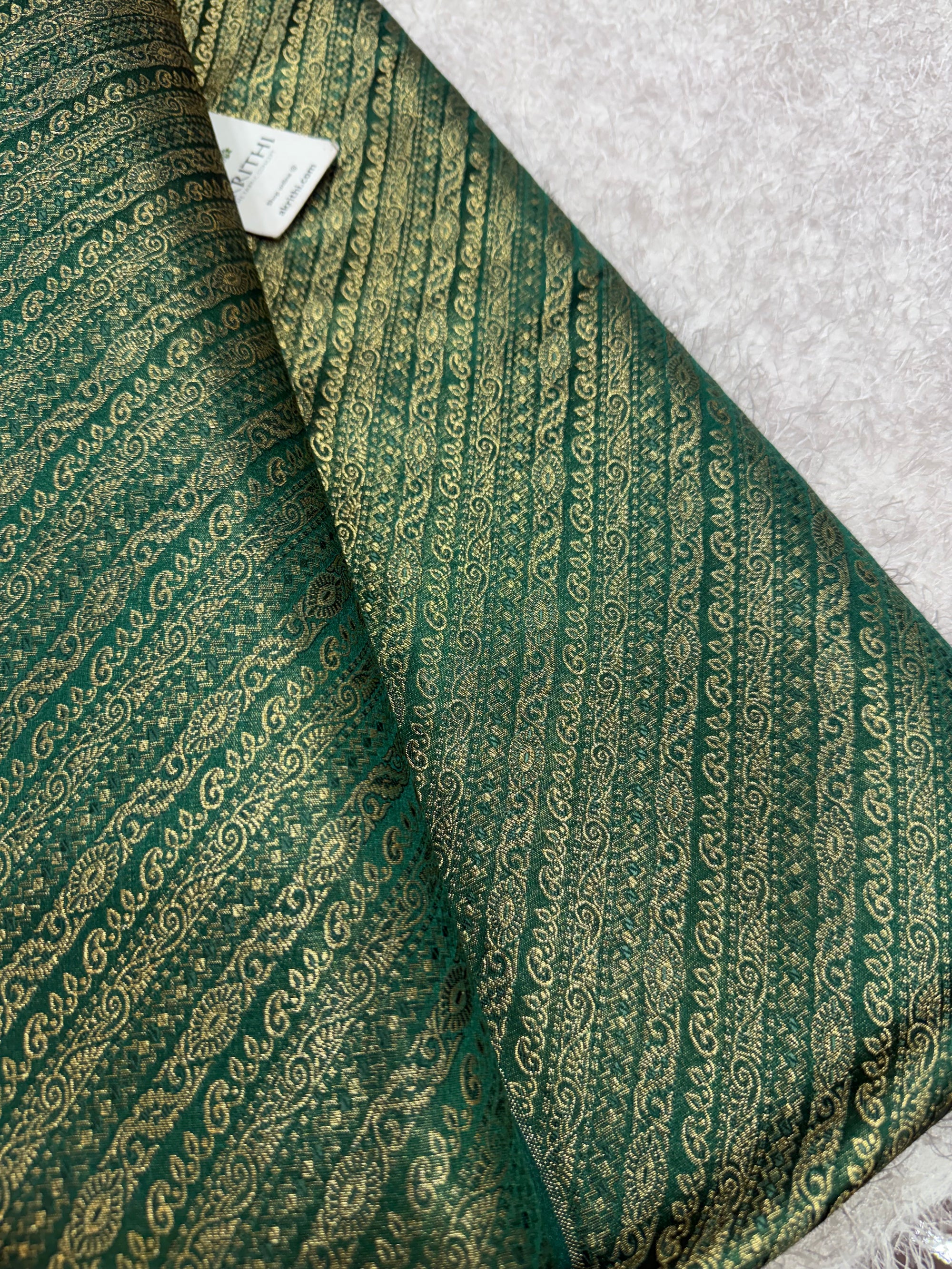 Pure Banarasi brocade fabric