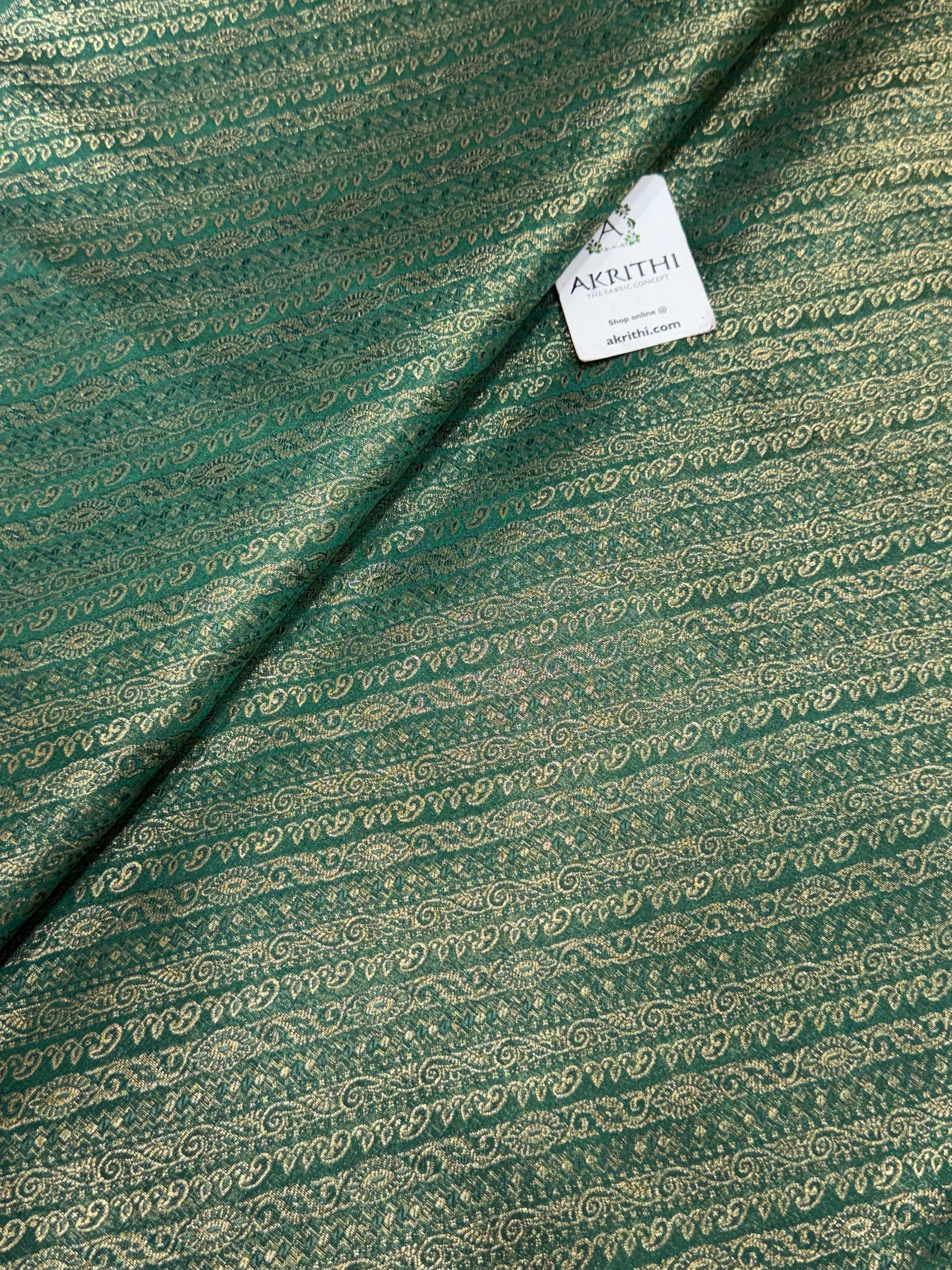 Pure Banarasi brocade fabric