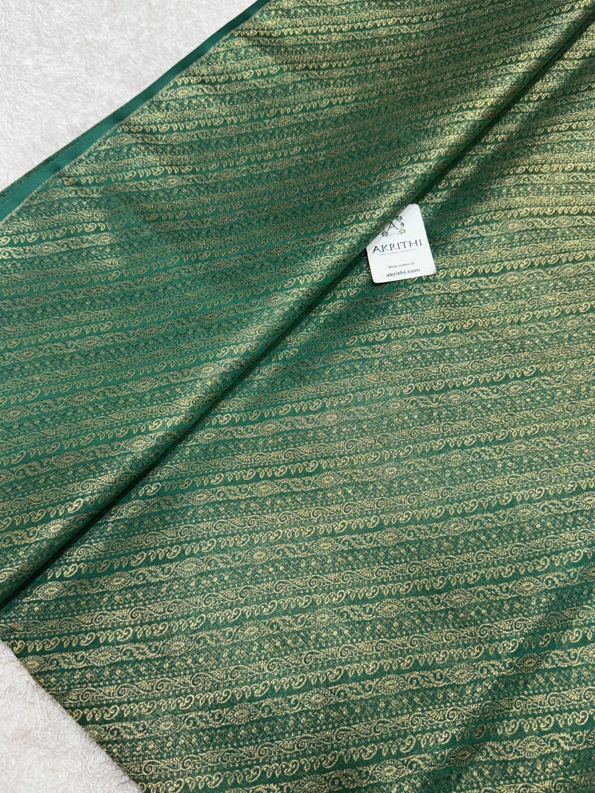 Pure Banarasi brocade fabric
