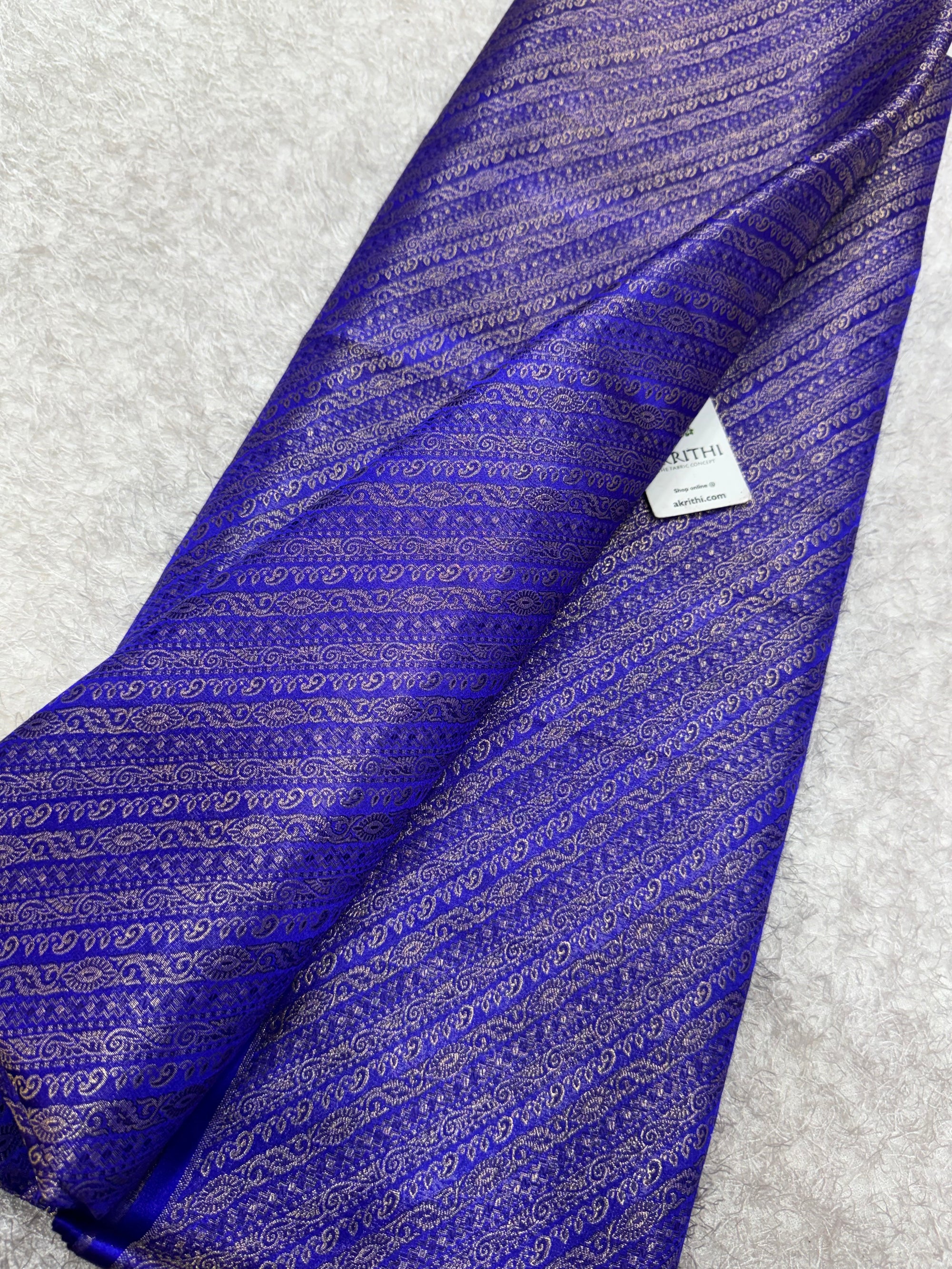 Pure Banarasi brocade fabric