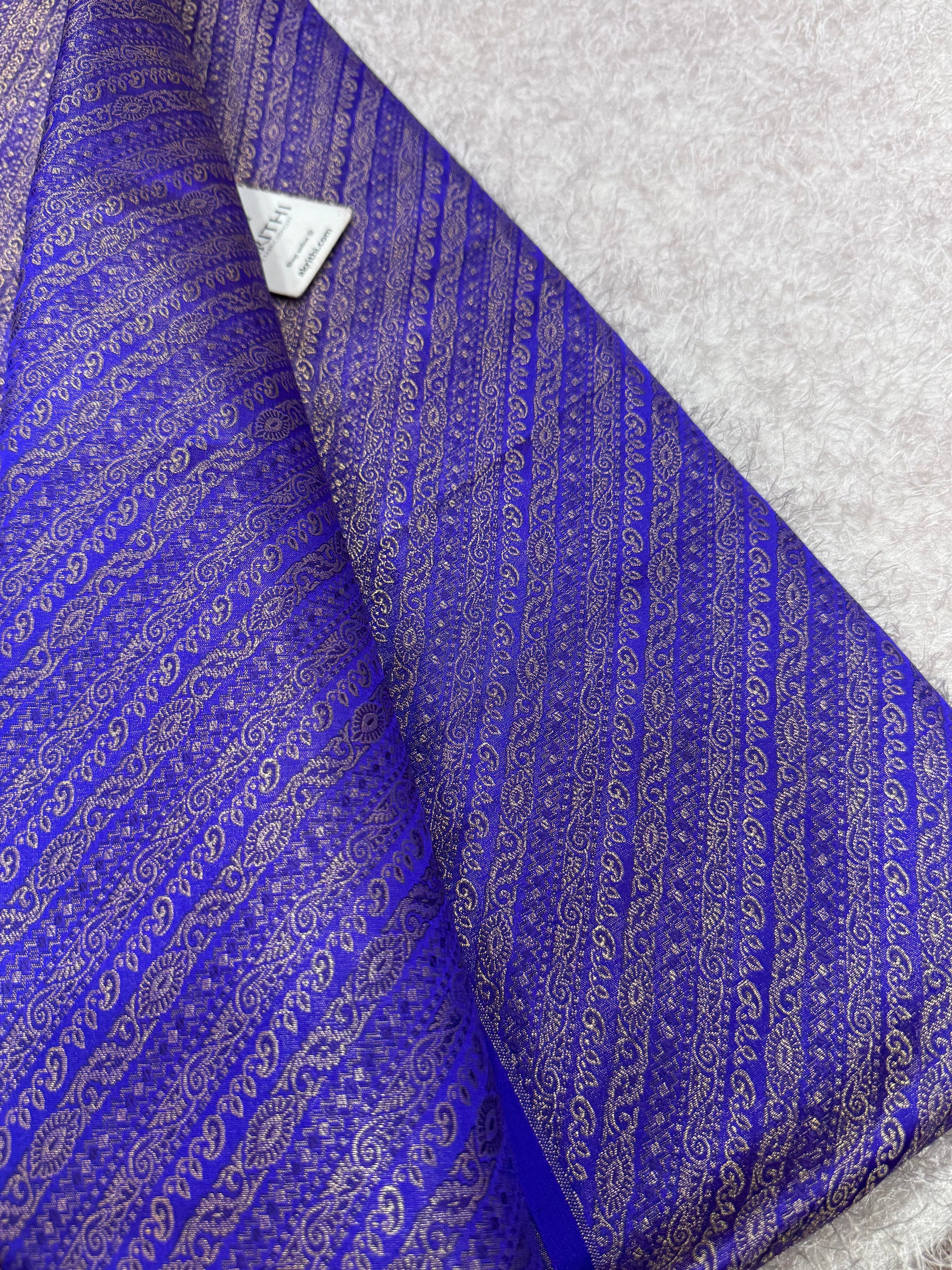 Pure Banarasi brocade fabric