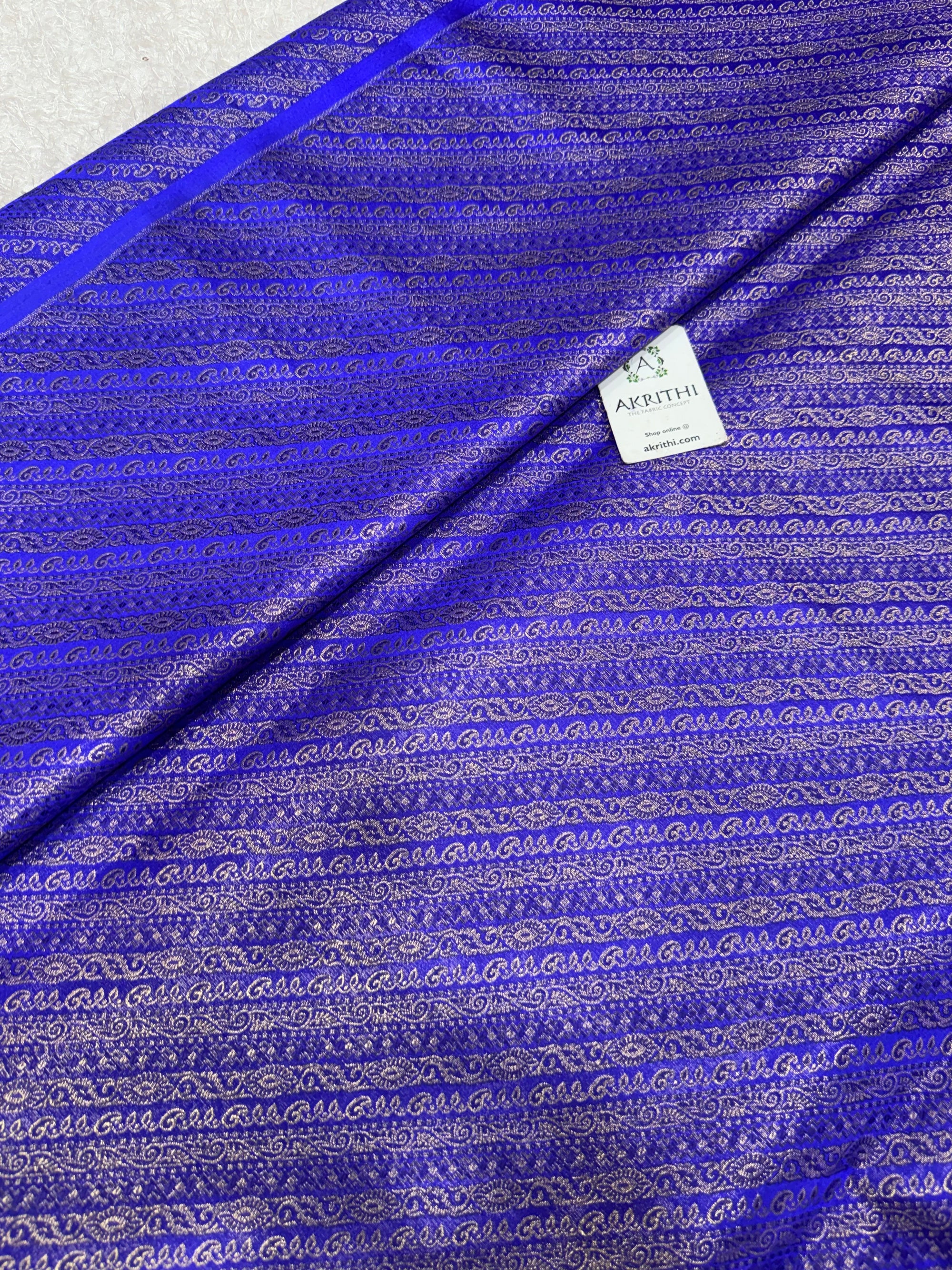 Pure Banarasi brocade fabric