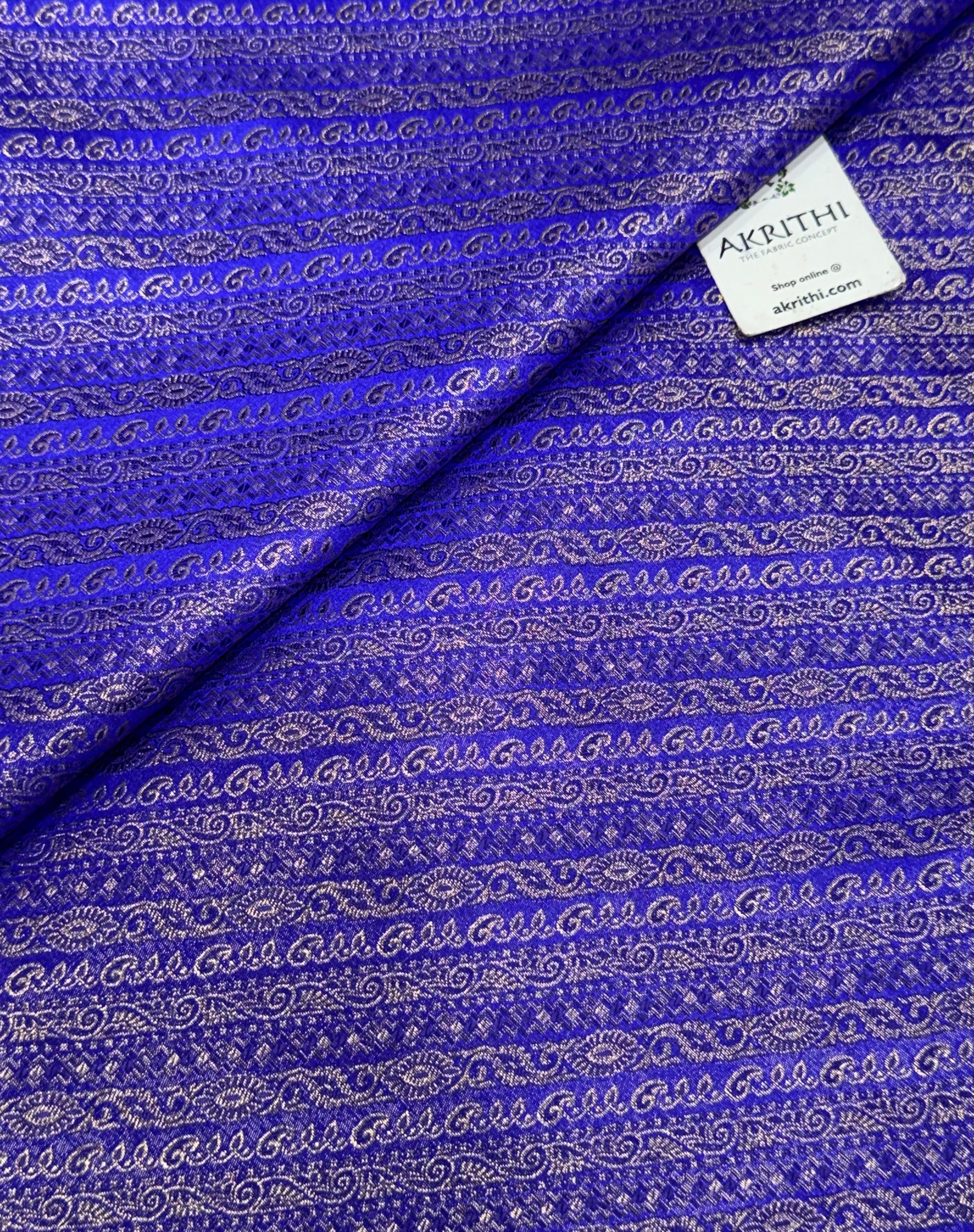 Pure Banarasi brocade fabric