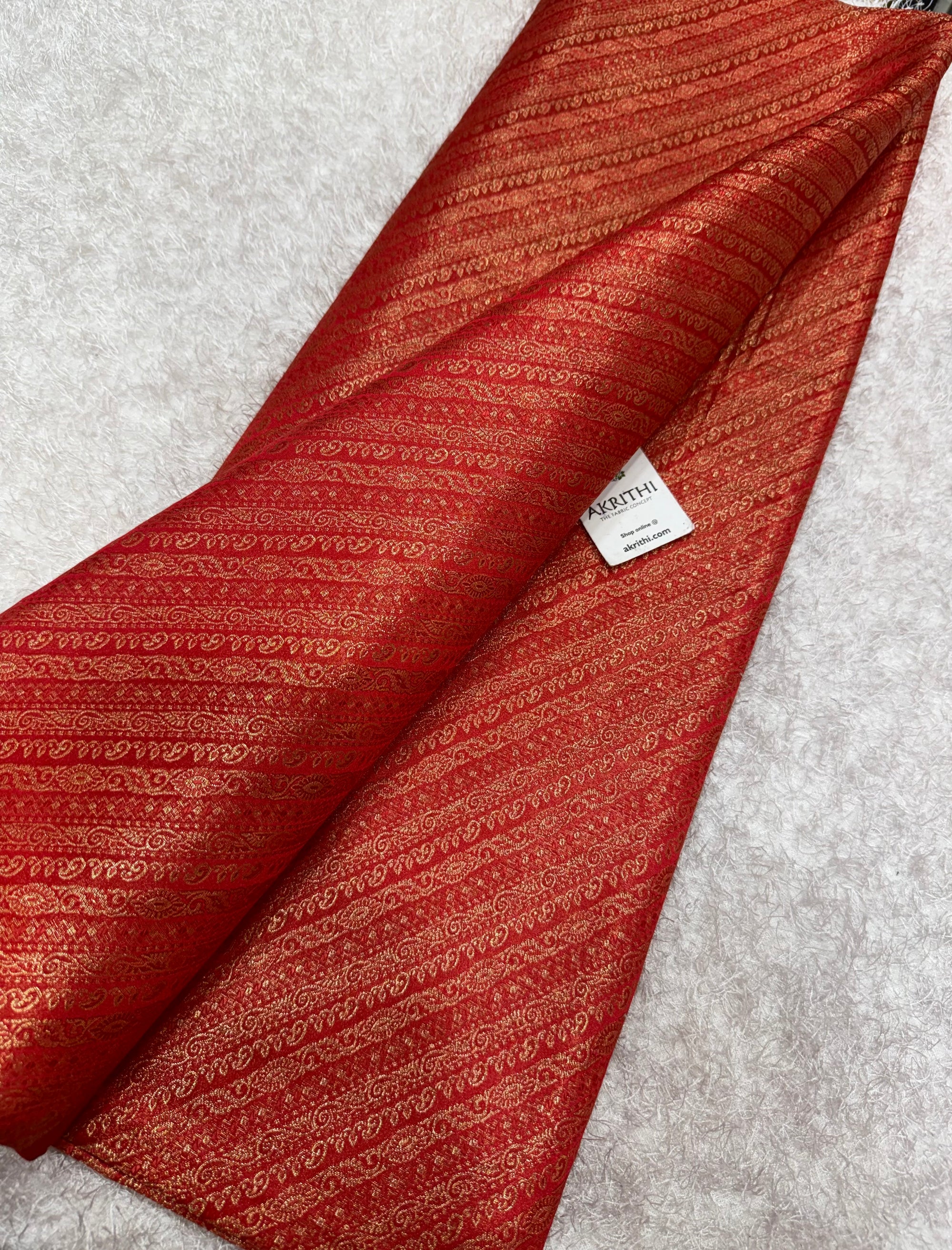Pure Banarasi brocade fabric