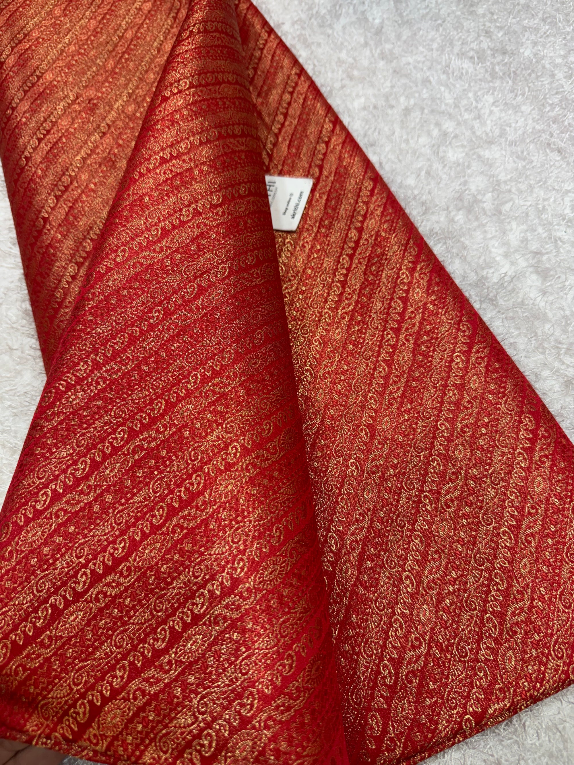 Pure Banarasi brocade fabric