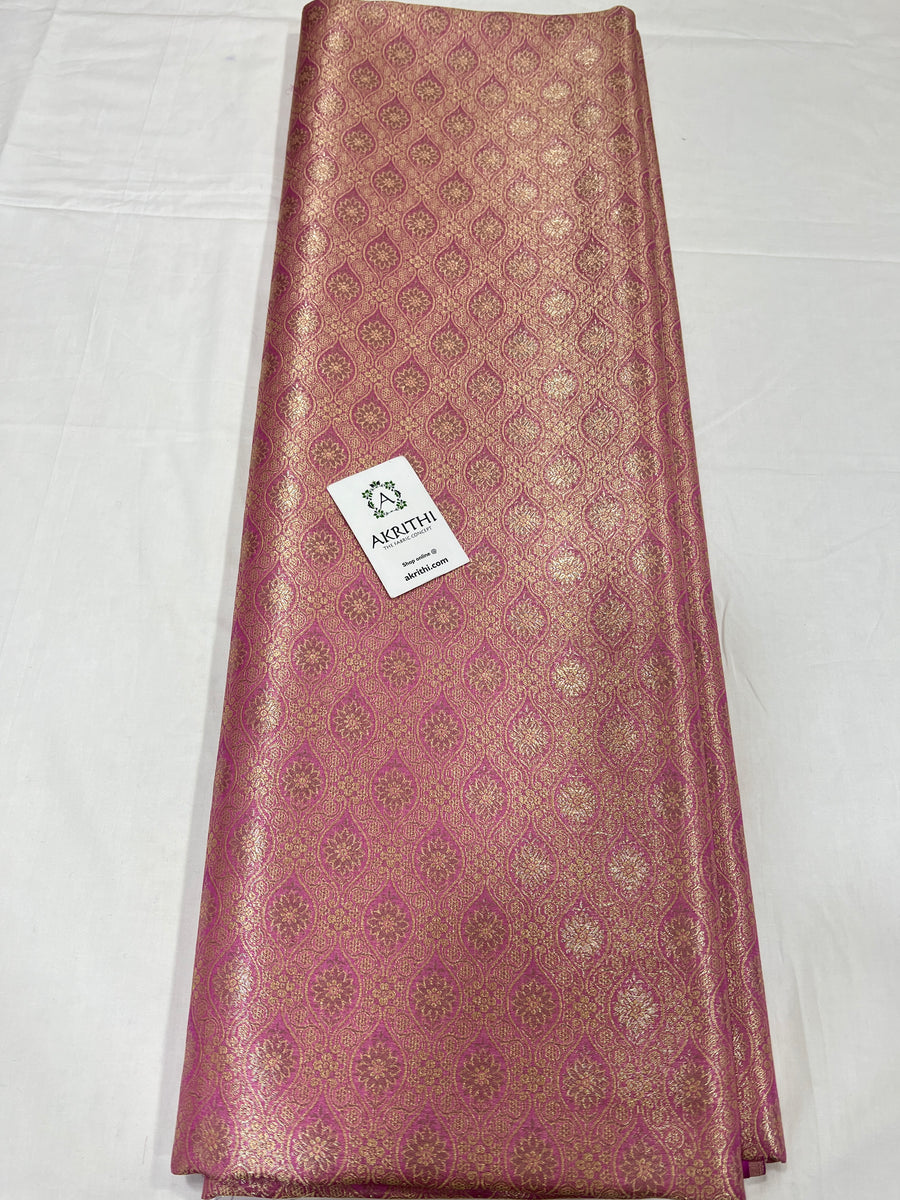 Pure Banarasi brocade fabric