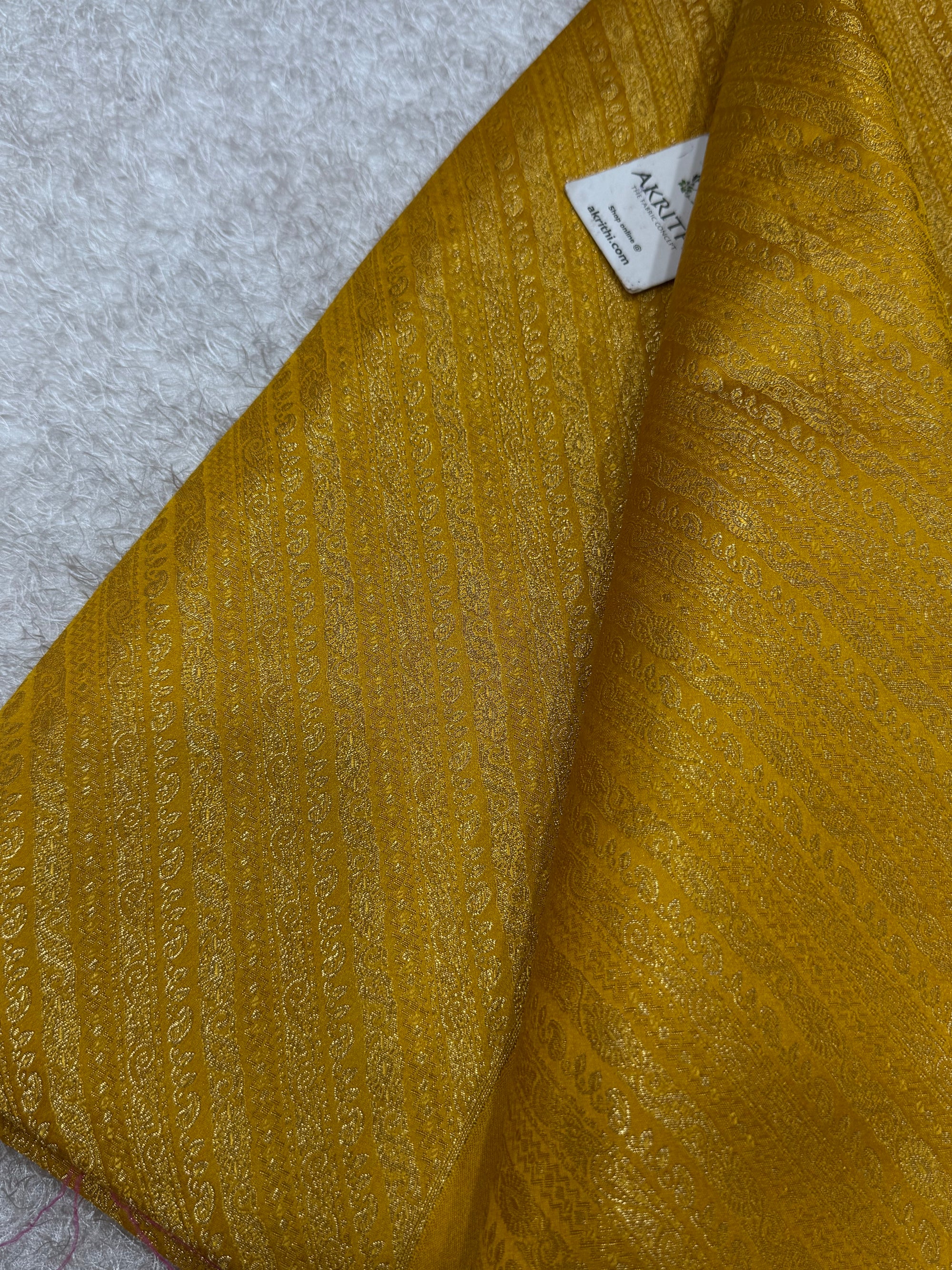 Pure Banarasi brocade fabric