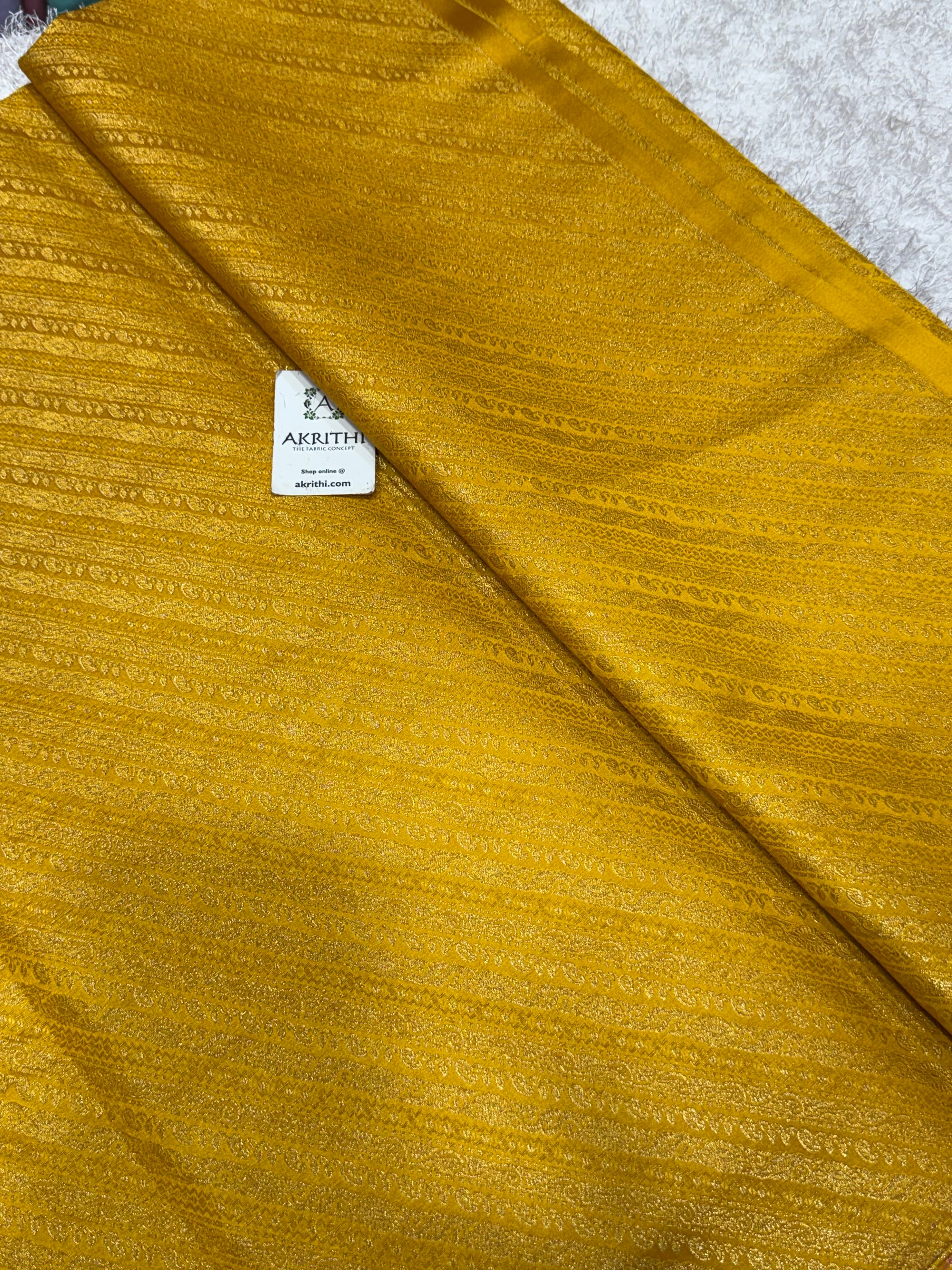 Pure Banarasi brocade fabric