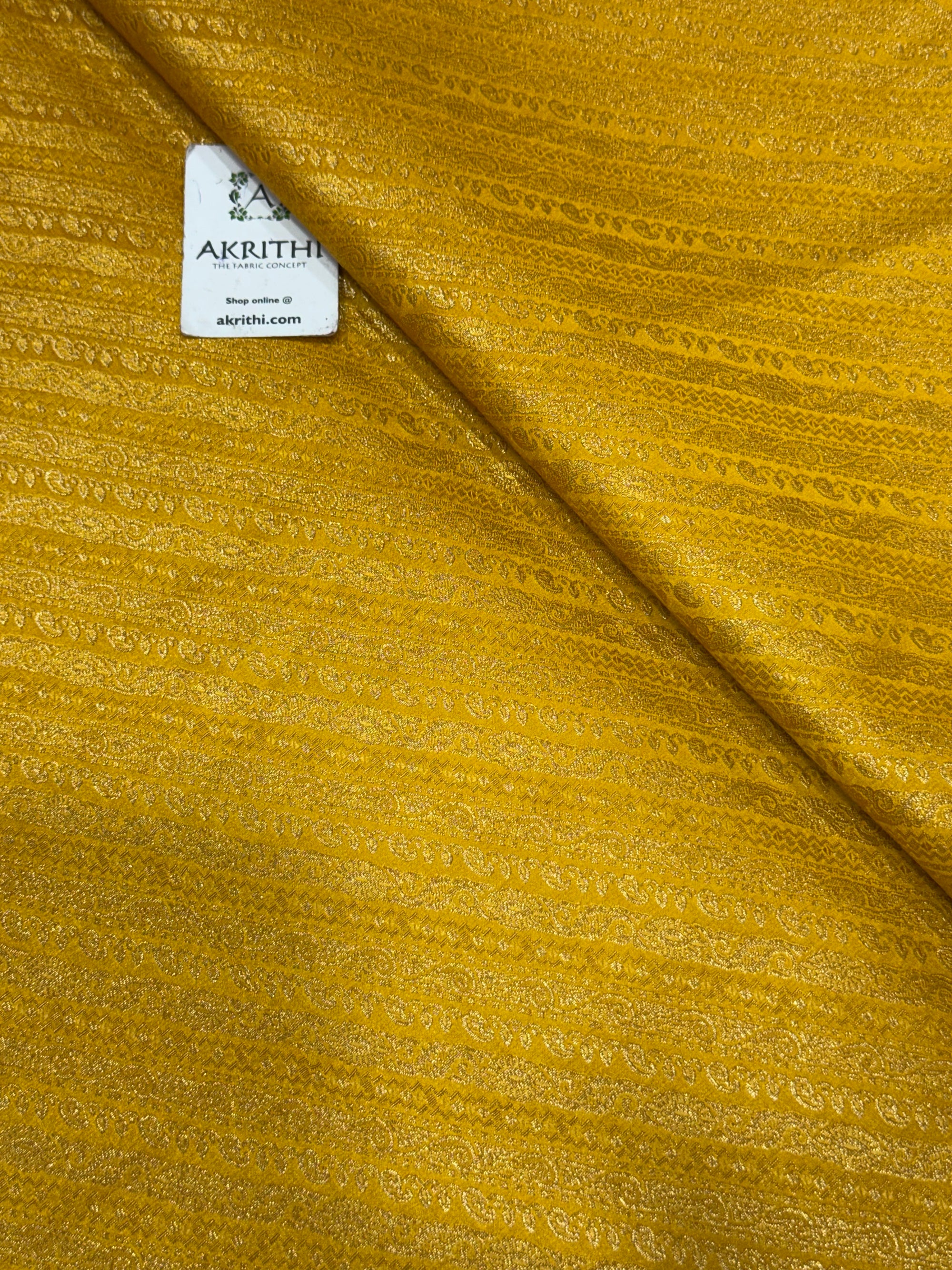 Pure Banarasi brocade fabric