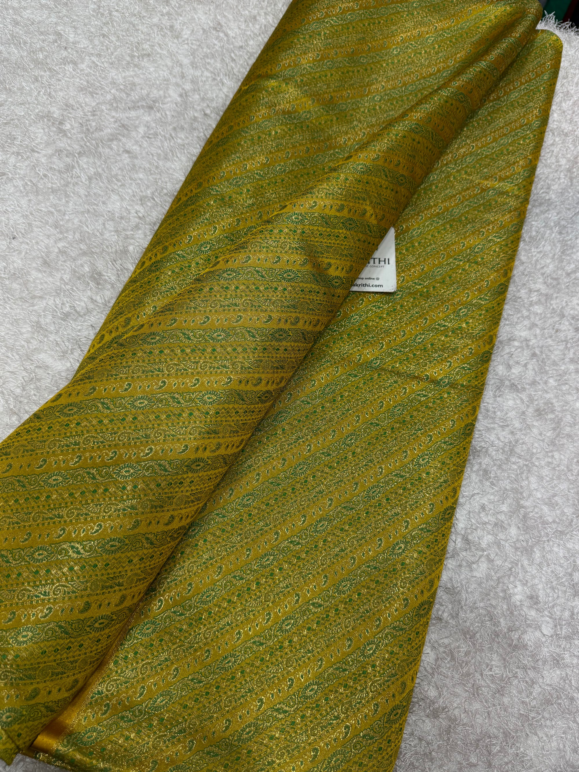 Pure Banarasi brocade fabric