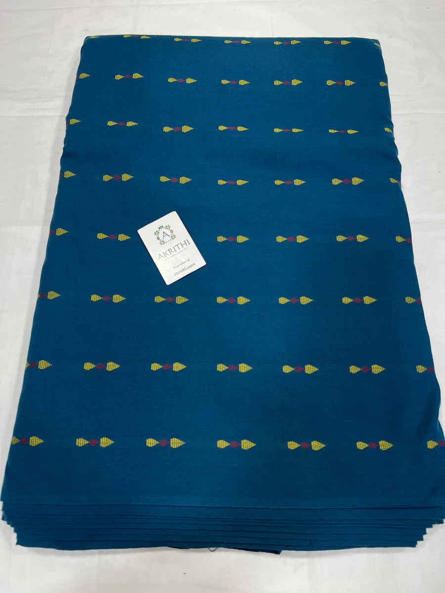 Handloom Woven pure cotton fabric