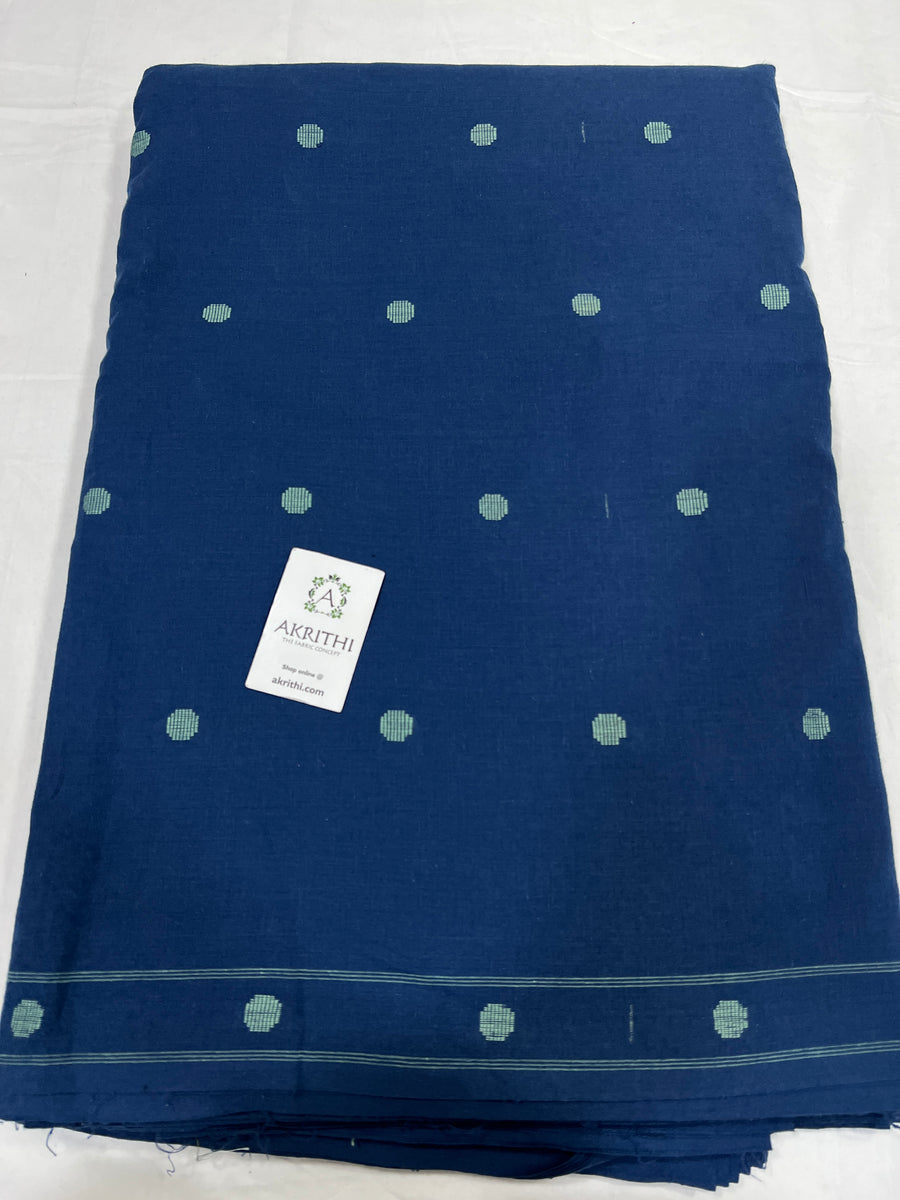 Handloom Woven pure cotton fabric