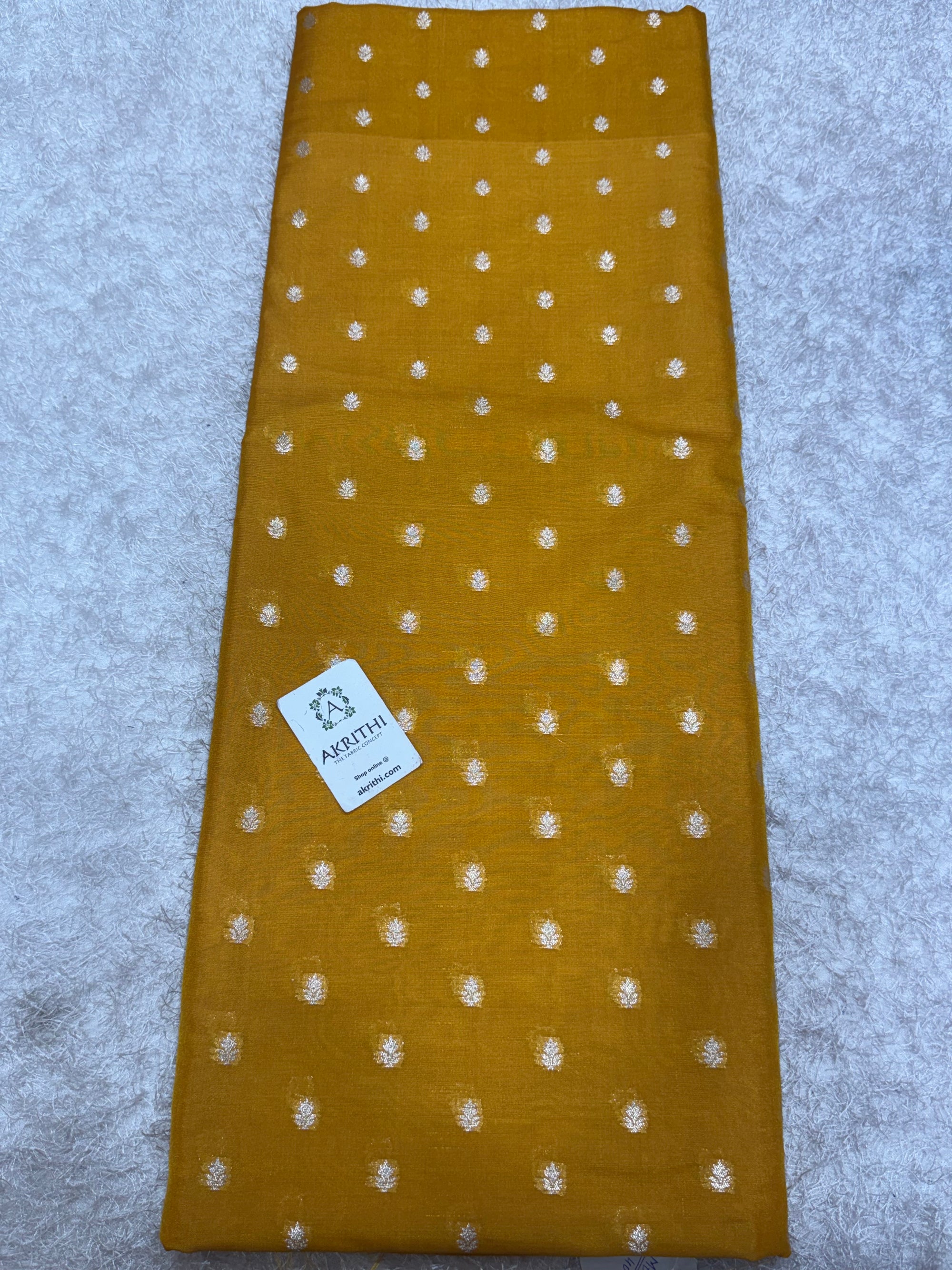Pure Banarasi brocade fabric