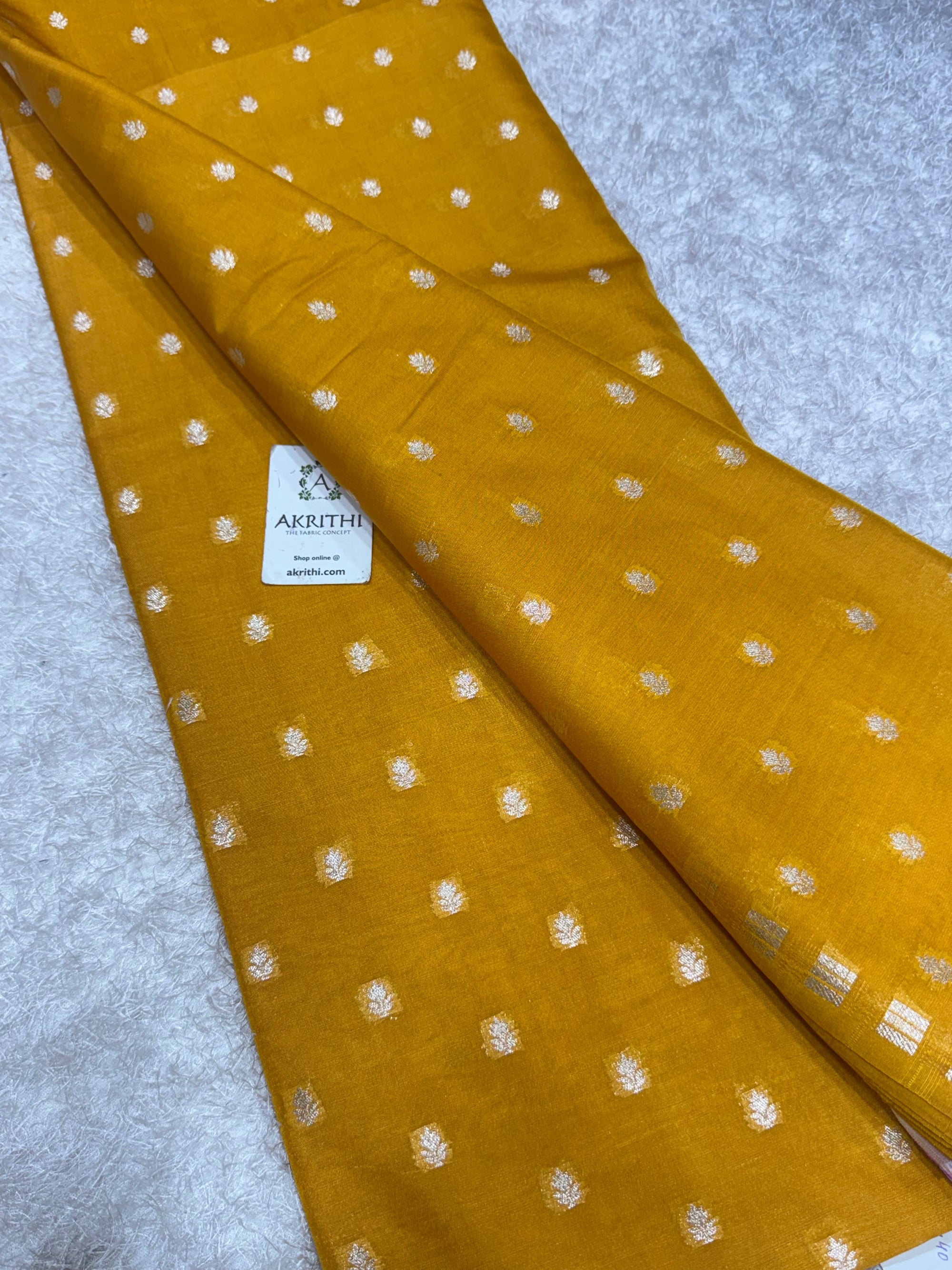 Pure Banarasi brocade fabric