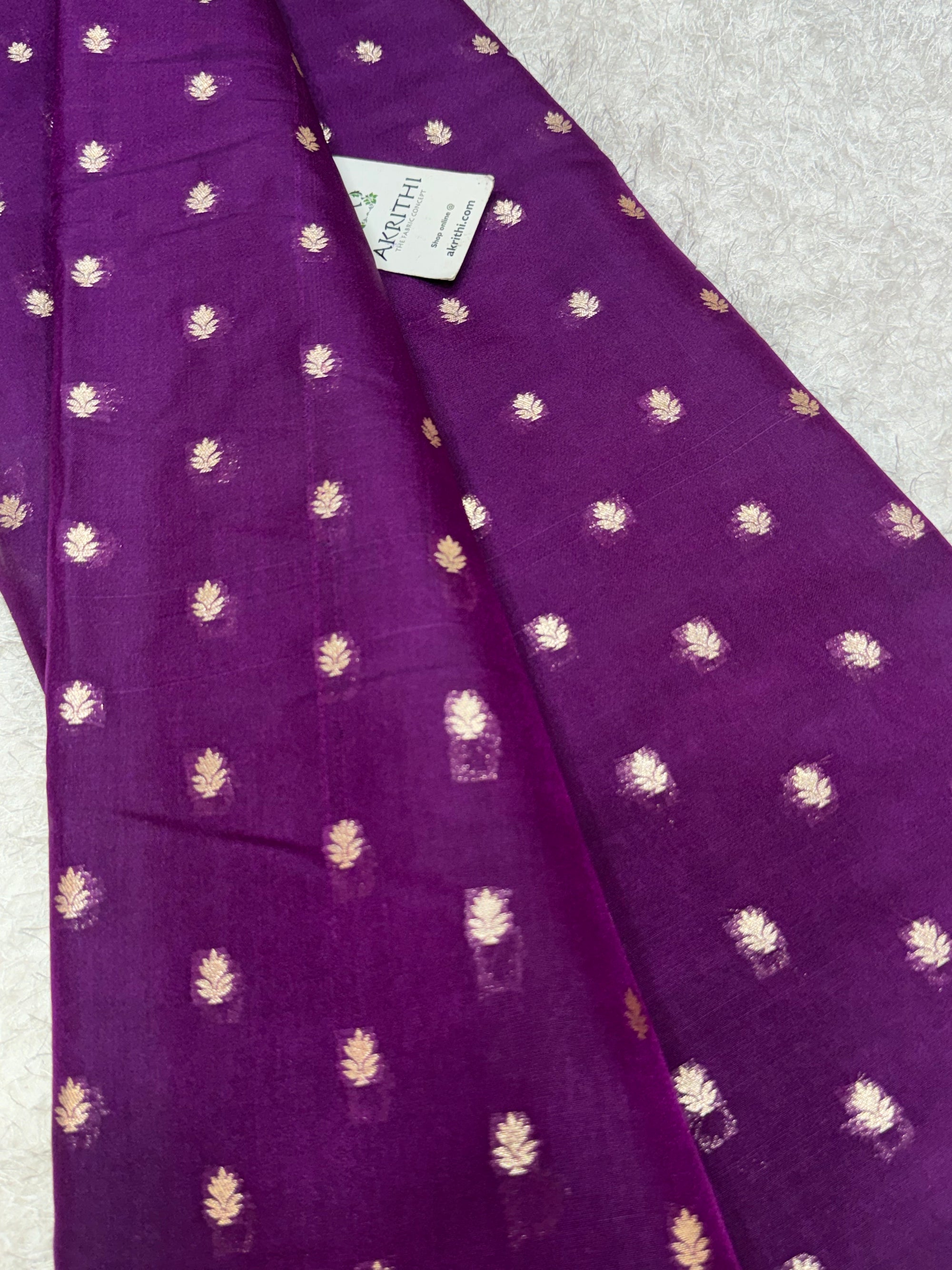 Pure Banarasi brocade fabric