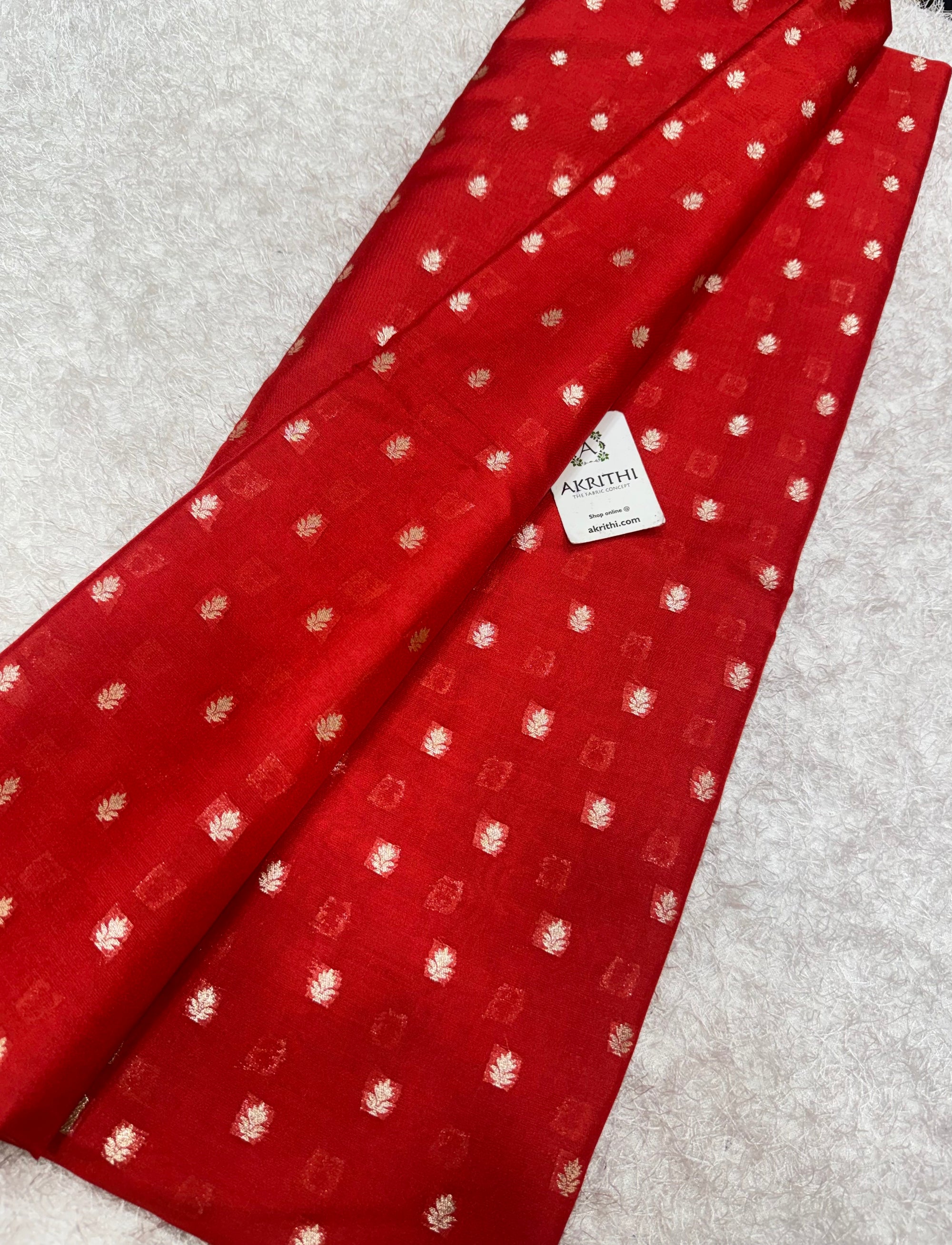 Pure Banarasi brocade fabric