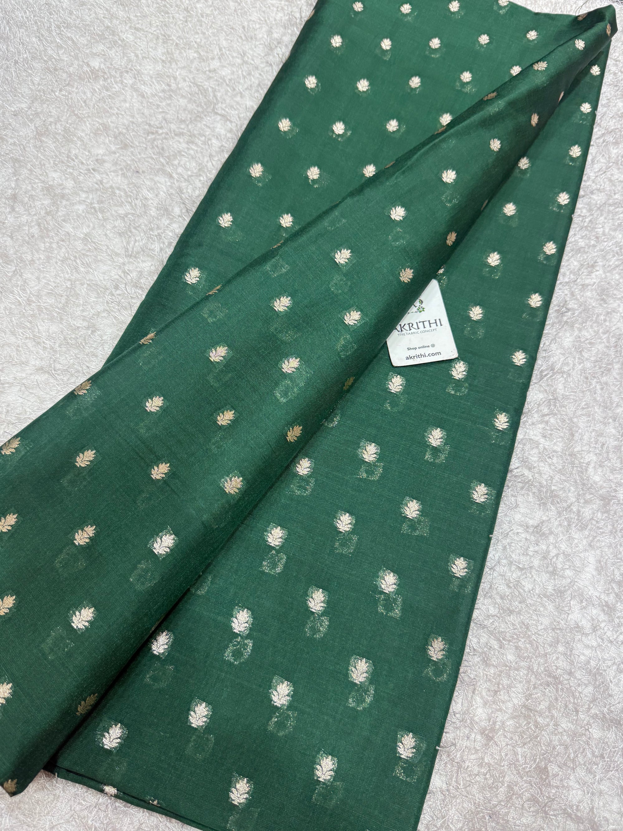 Pure Banarasi brocade fabric