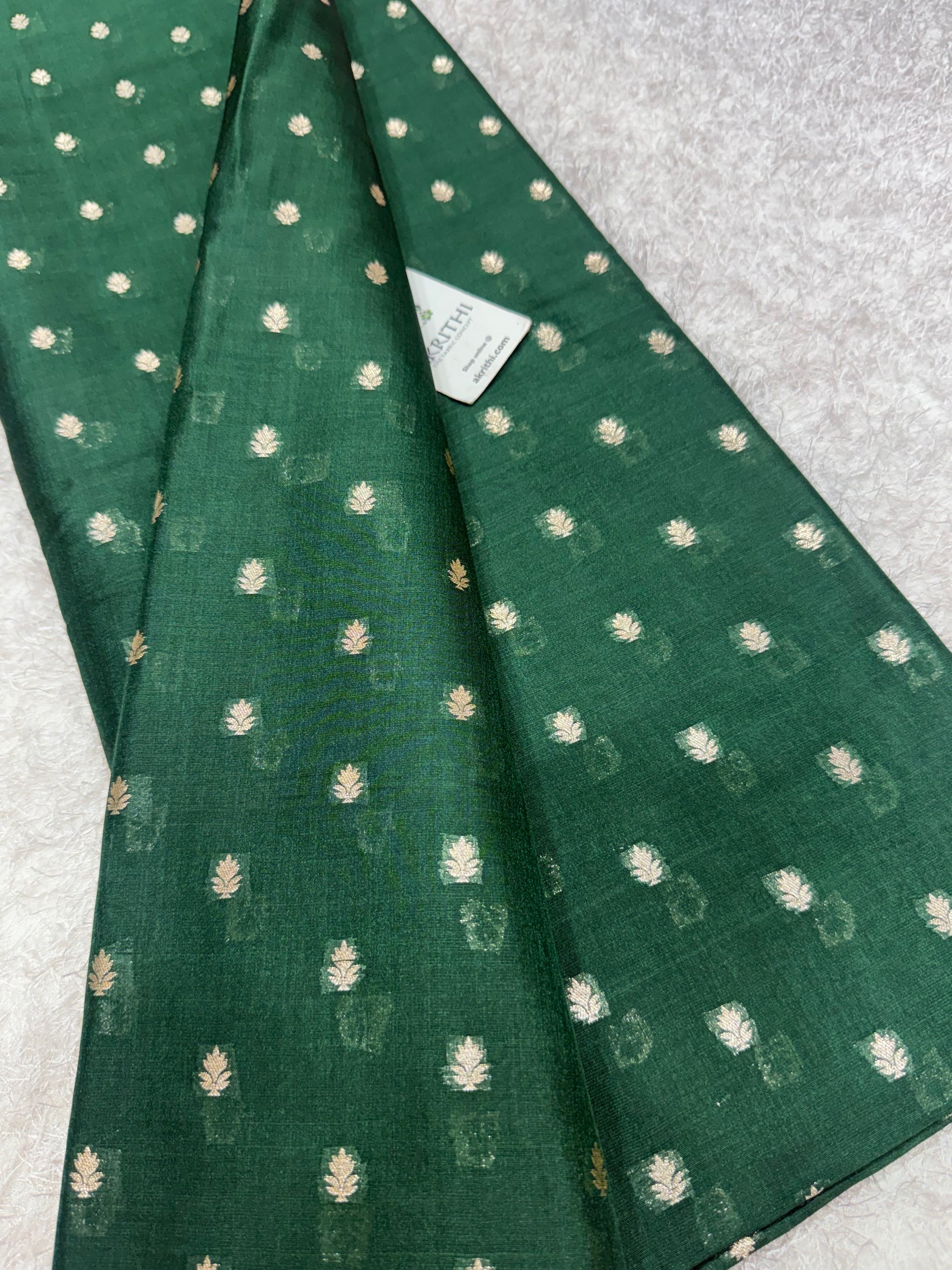 Pure Banarasi brocade fabric